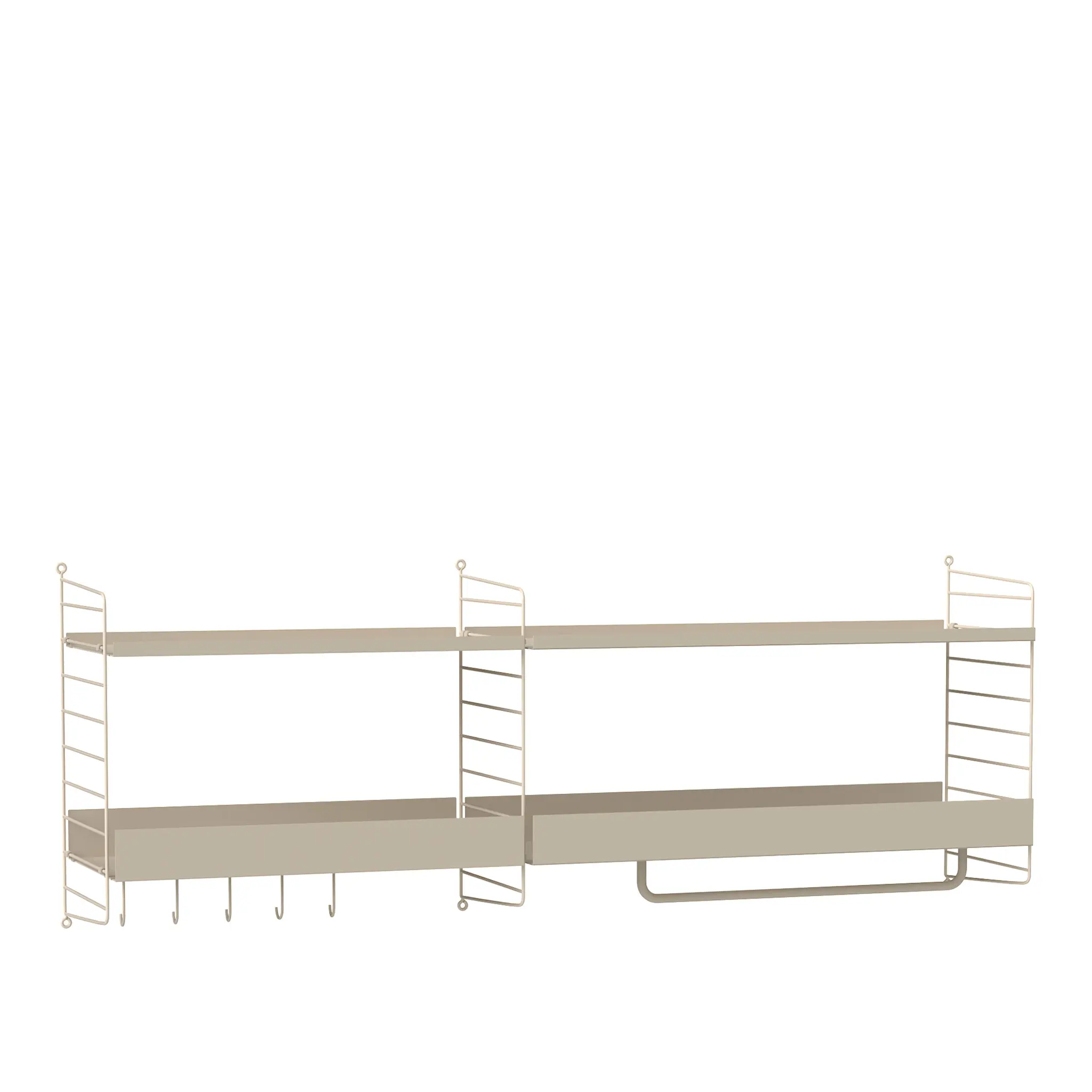Hall Hyllsystem J Beige / Beige