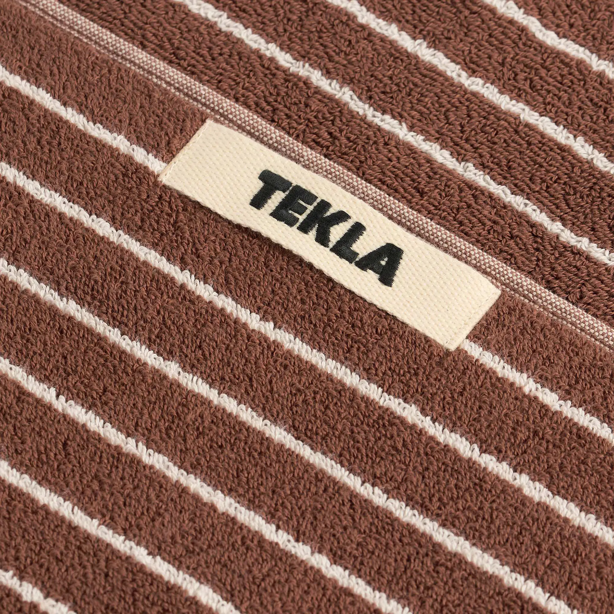 Terry Rust Stripes handduk