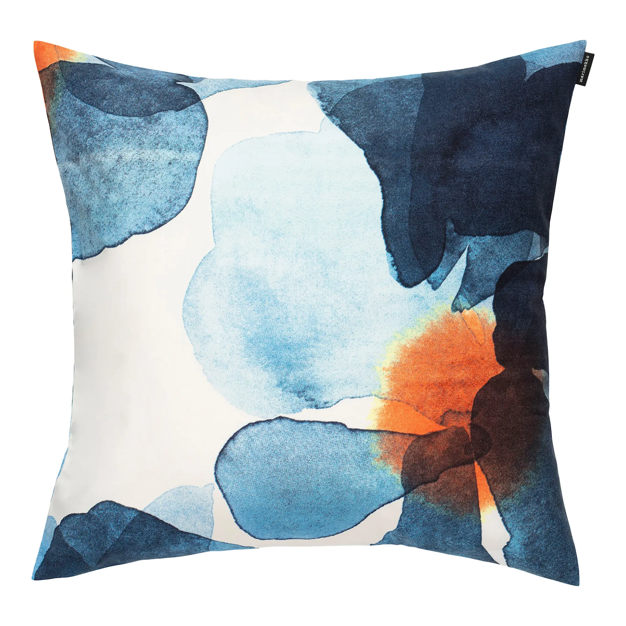 Valssi White Dk. Blue Orange kuddfodral