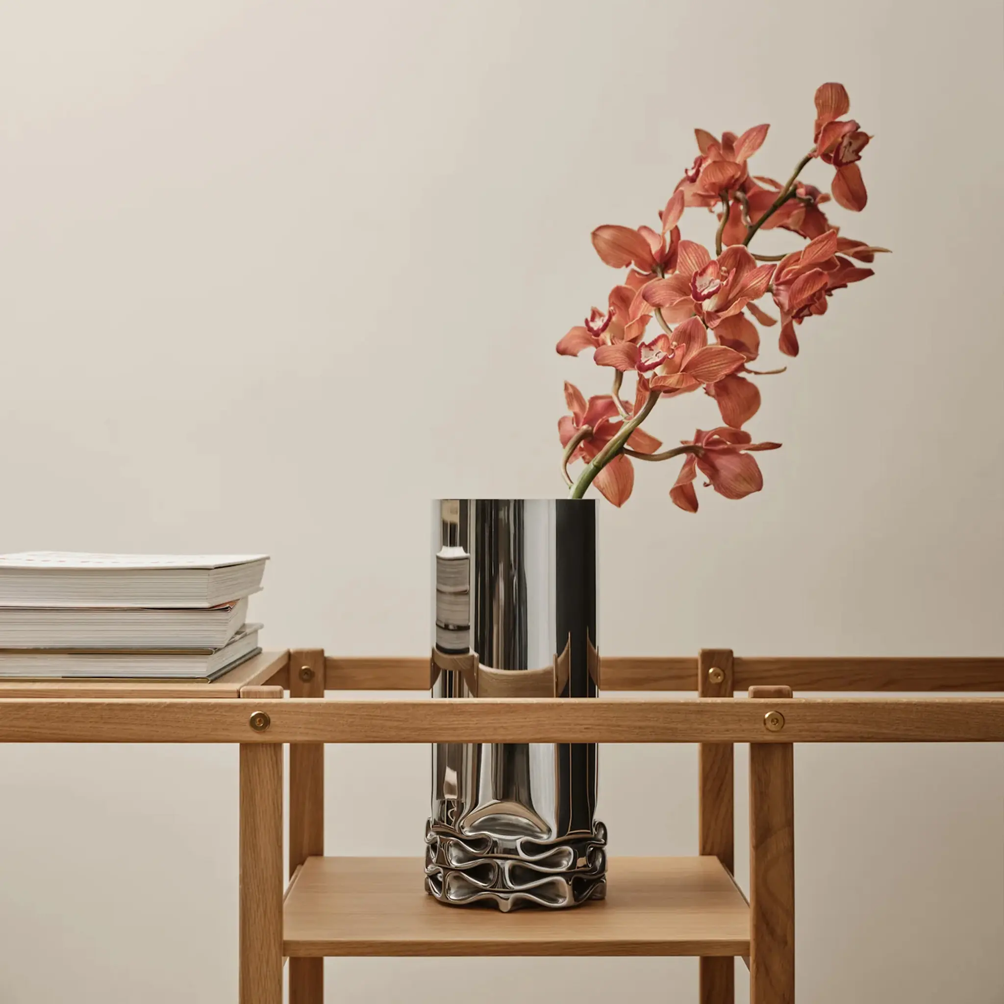Hydraulic Vase XL Stainless Steel