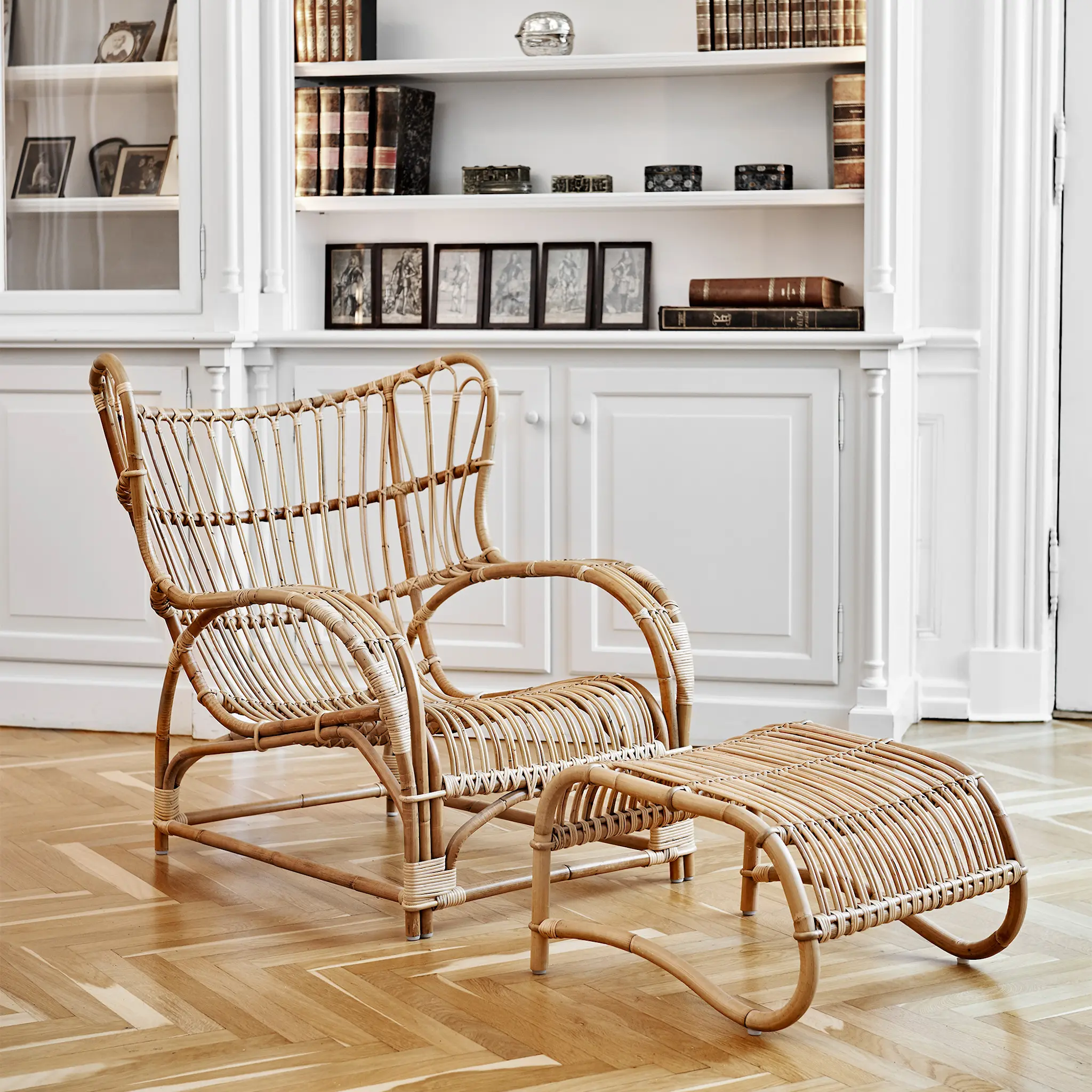 Teddy Foot Stool - Skin On Natural