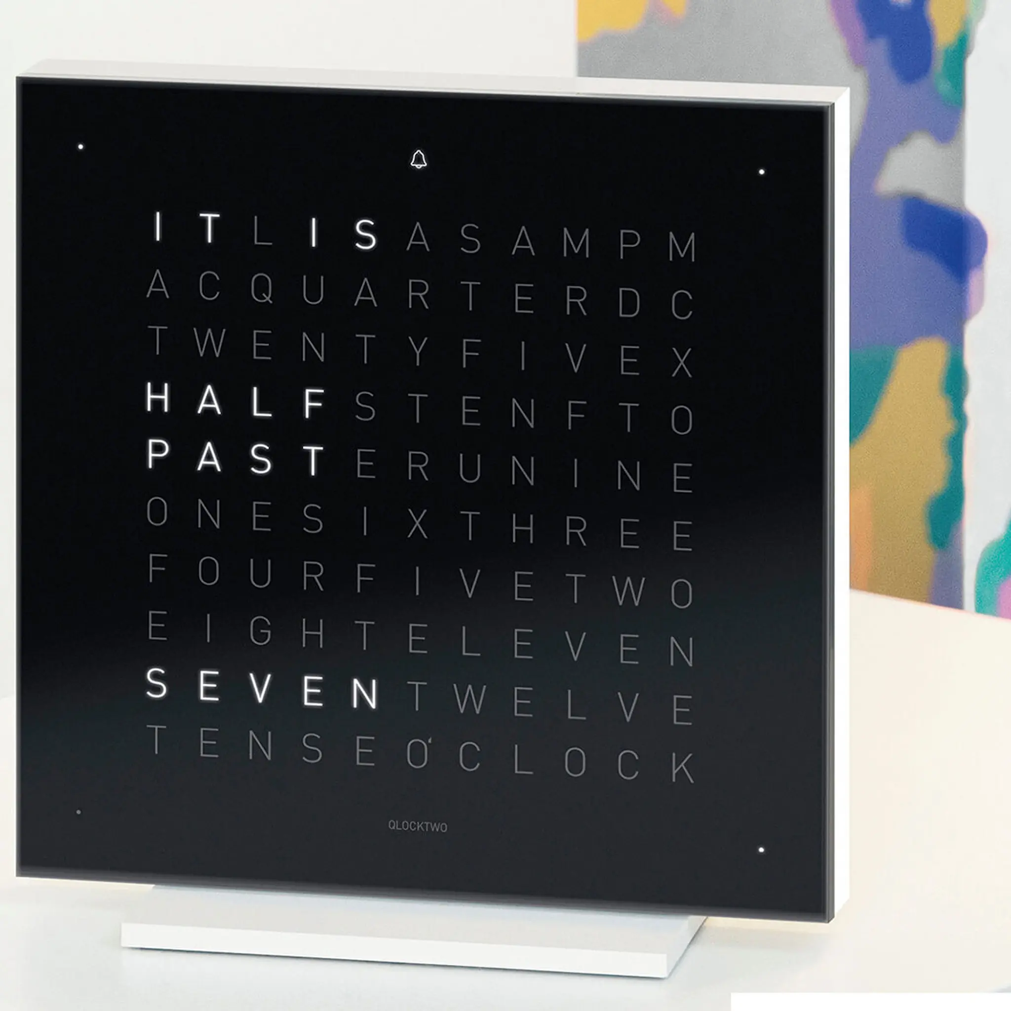 Qlocktwo Earth 13,5 – Pure Black Ice Tea