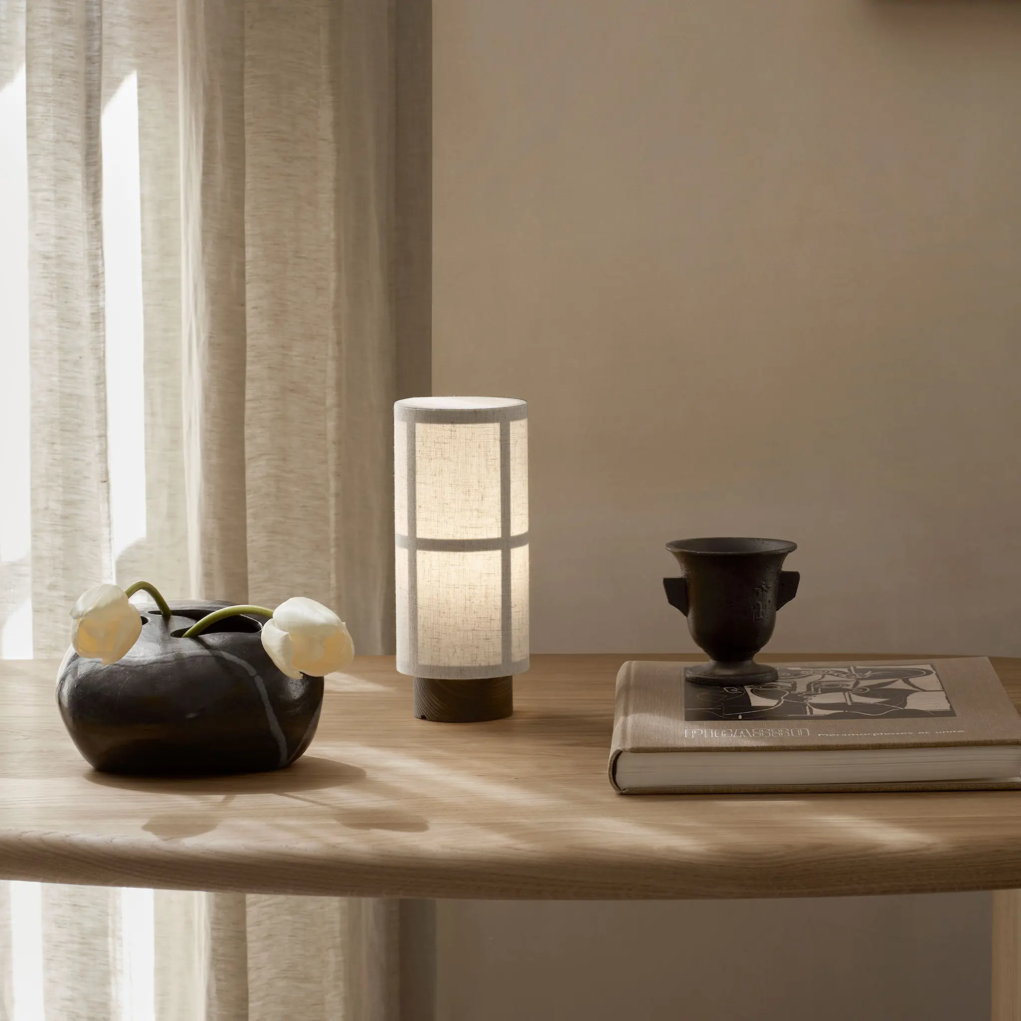 Hashira portabel bordslampa