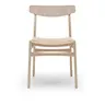 CH23 stol ek/naturflätat papperssnöre