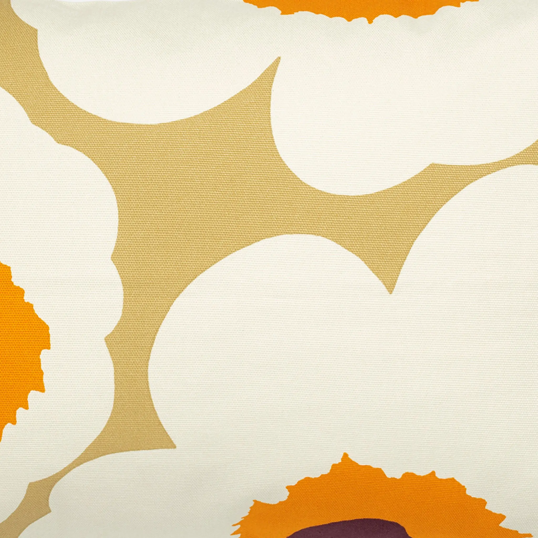 Unikko kuddfodral Caramel, Cream & Warm 40 x 60 cm