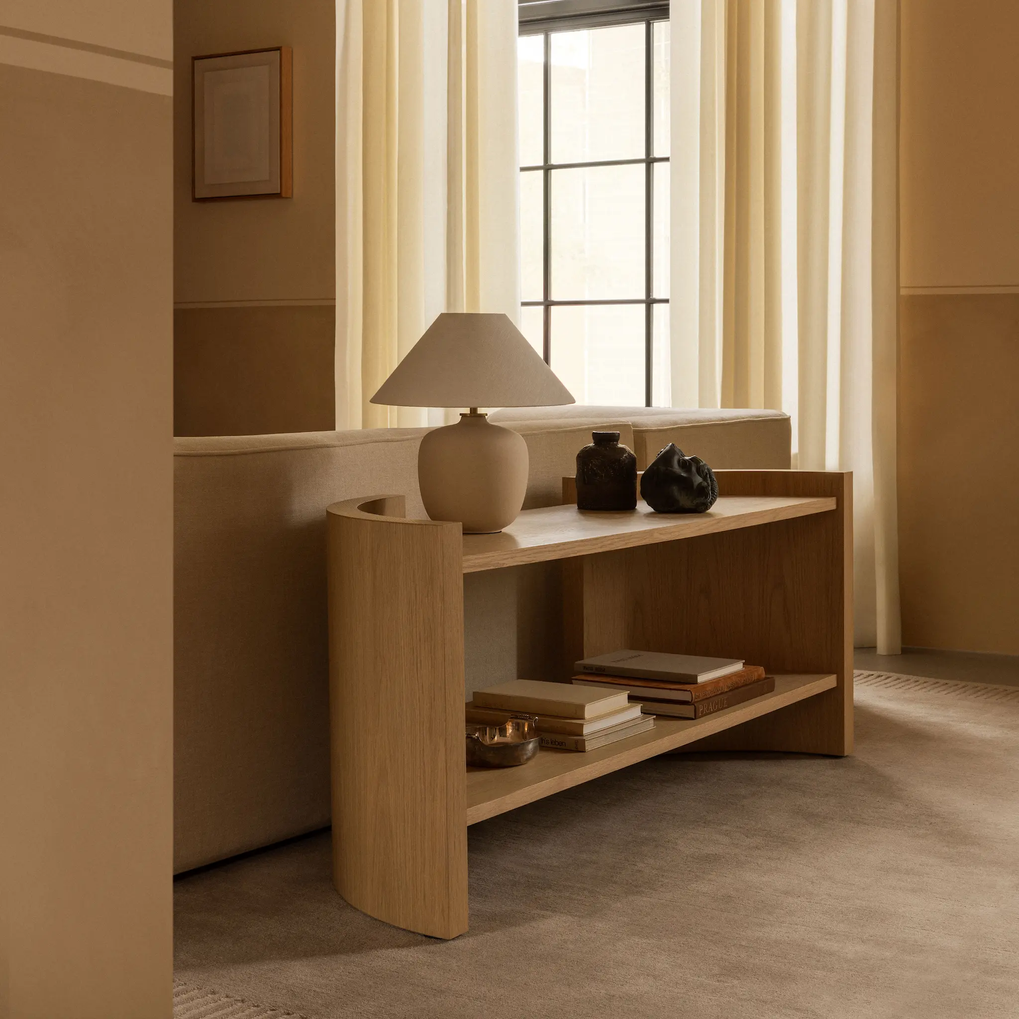Crescent Shelving hylla låg