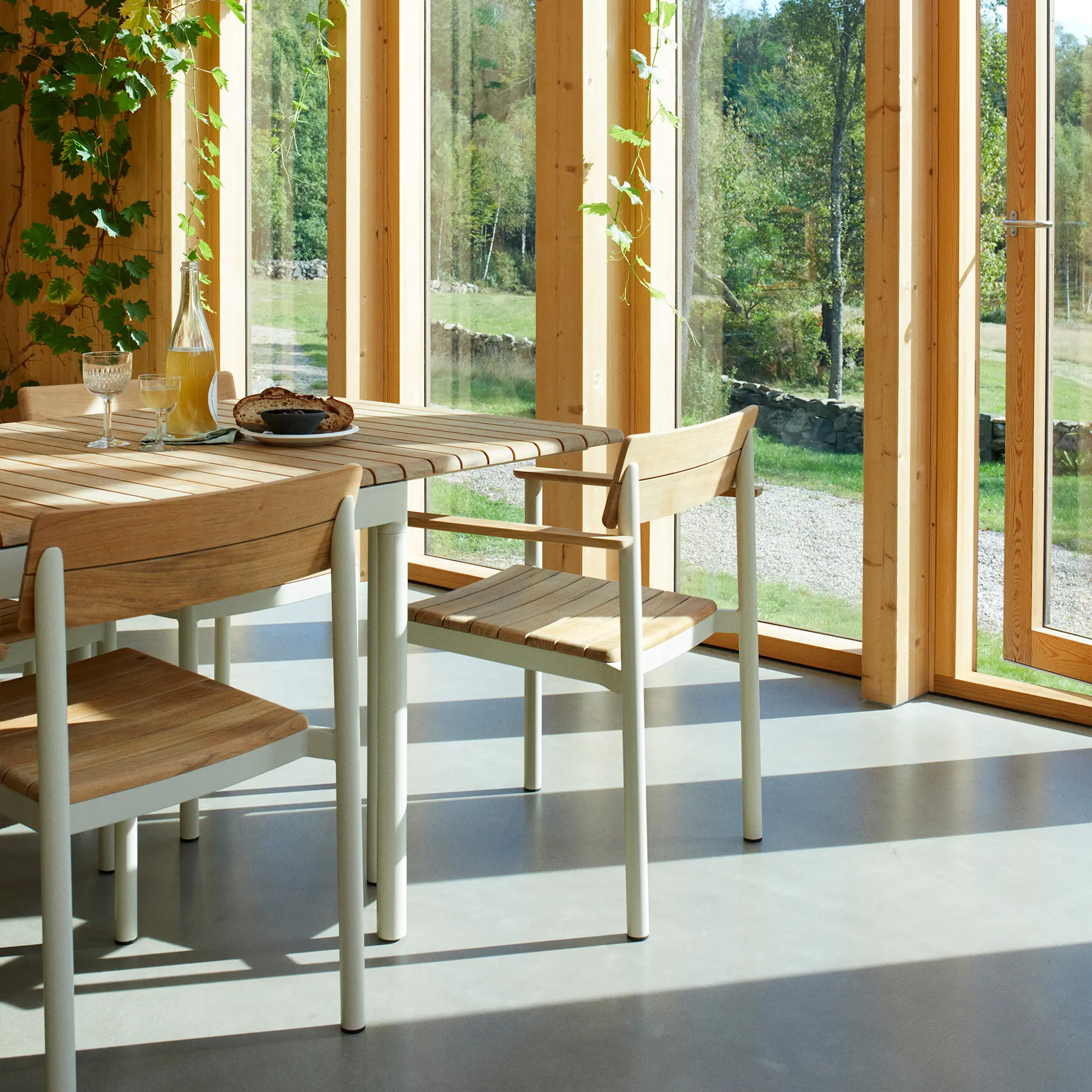 Pelagus karmstol utomhus Hunter Green