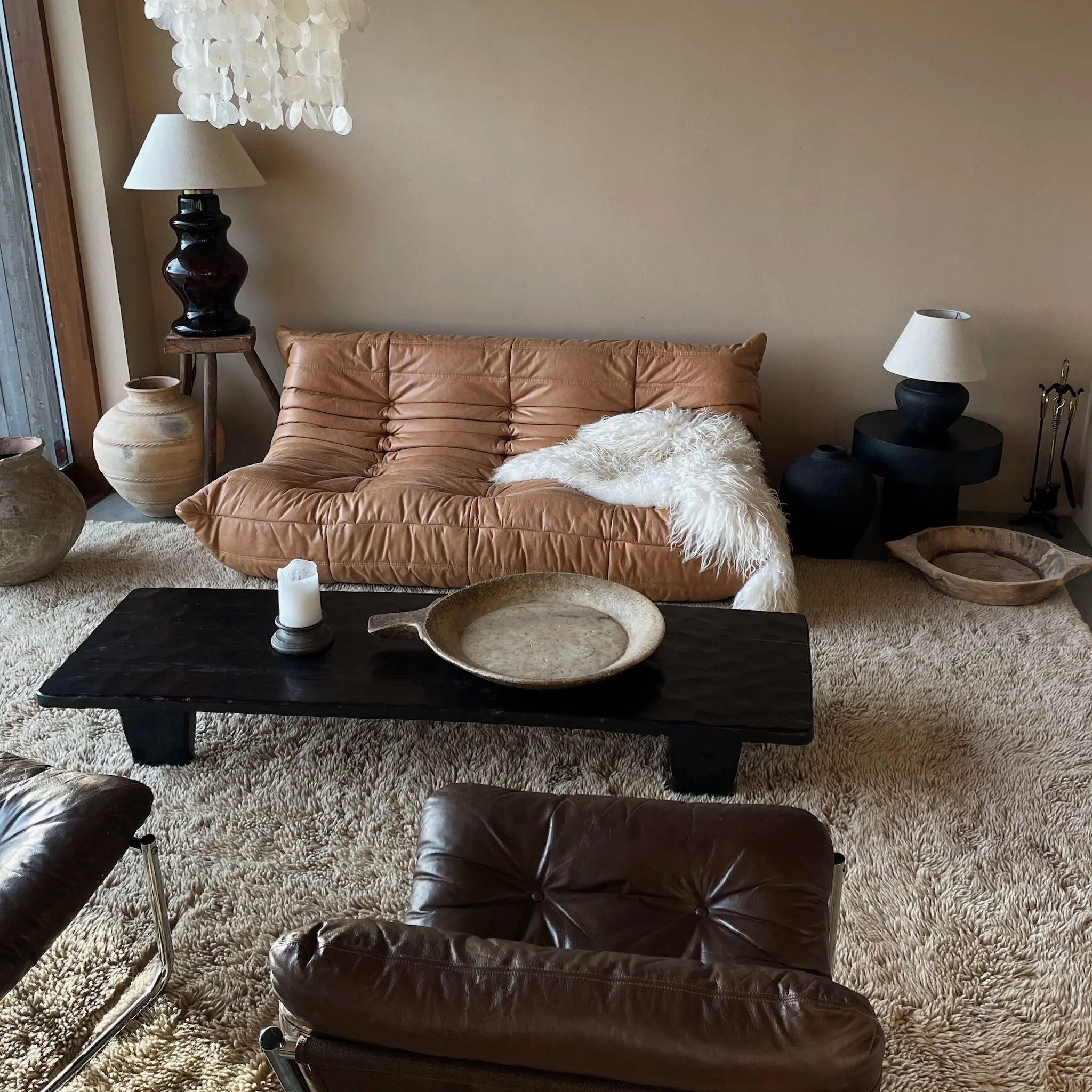 Bergius ullmatta beige