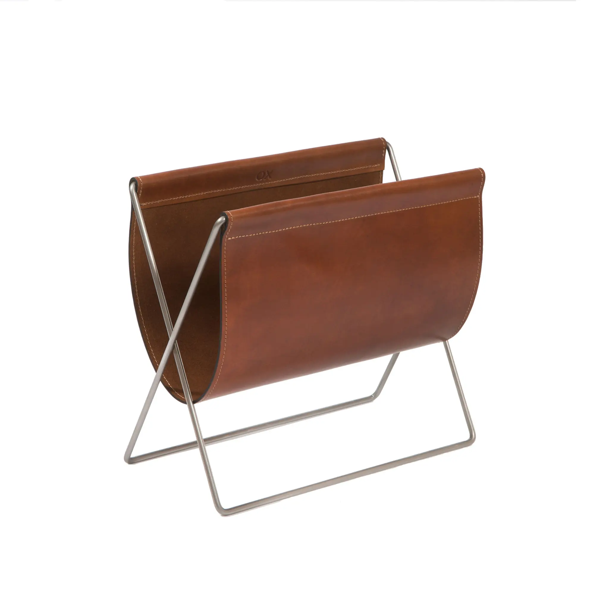 Maggiz, Black Steel Frame, Leather: Black