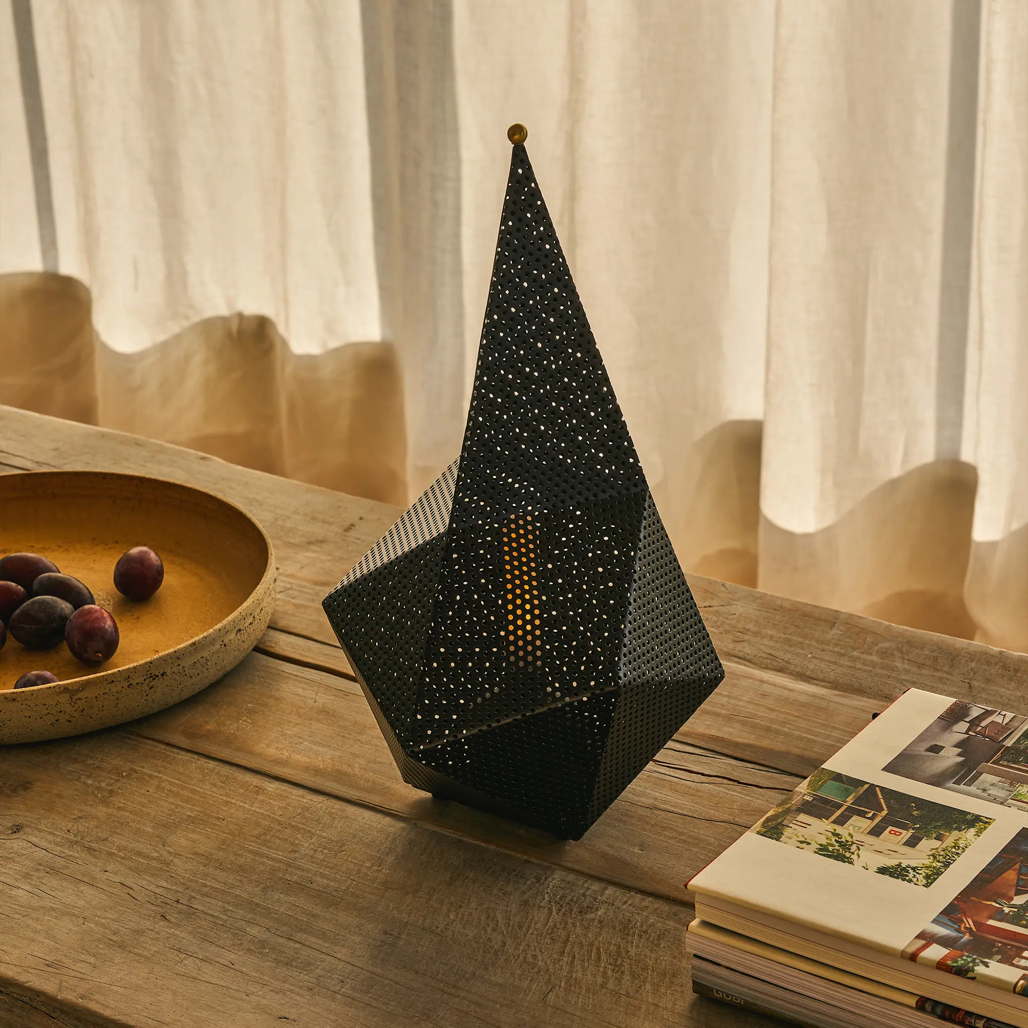 Bagdad portabel bordslampa