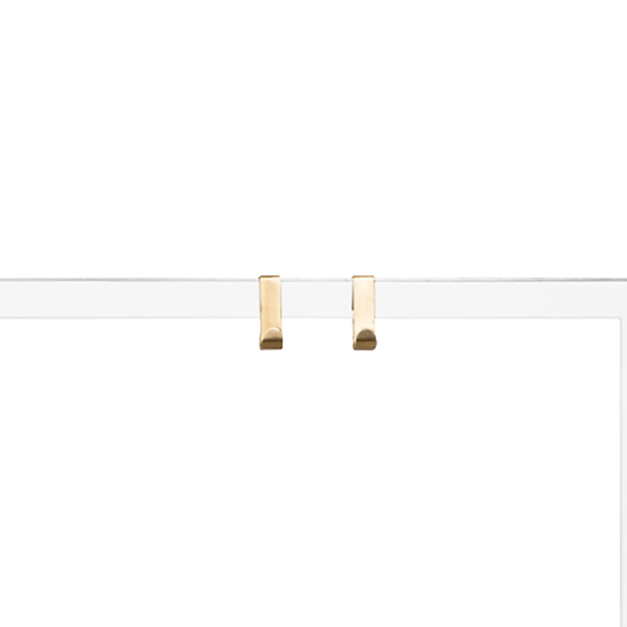 Tati Hooks Brass Set of 2