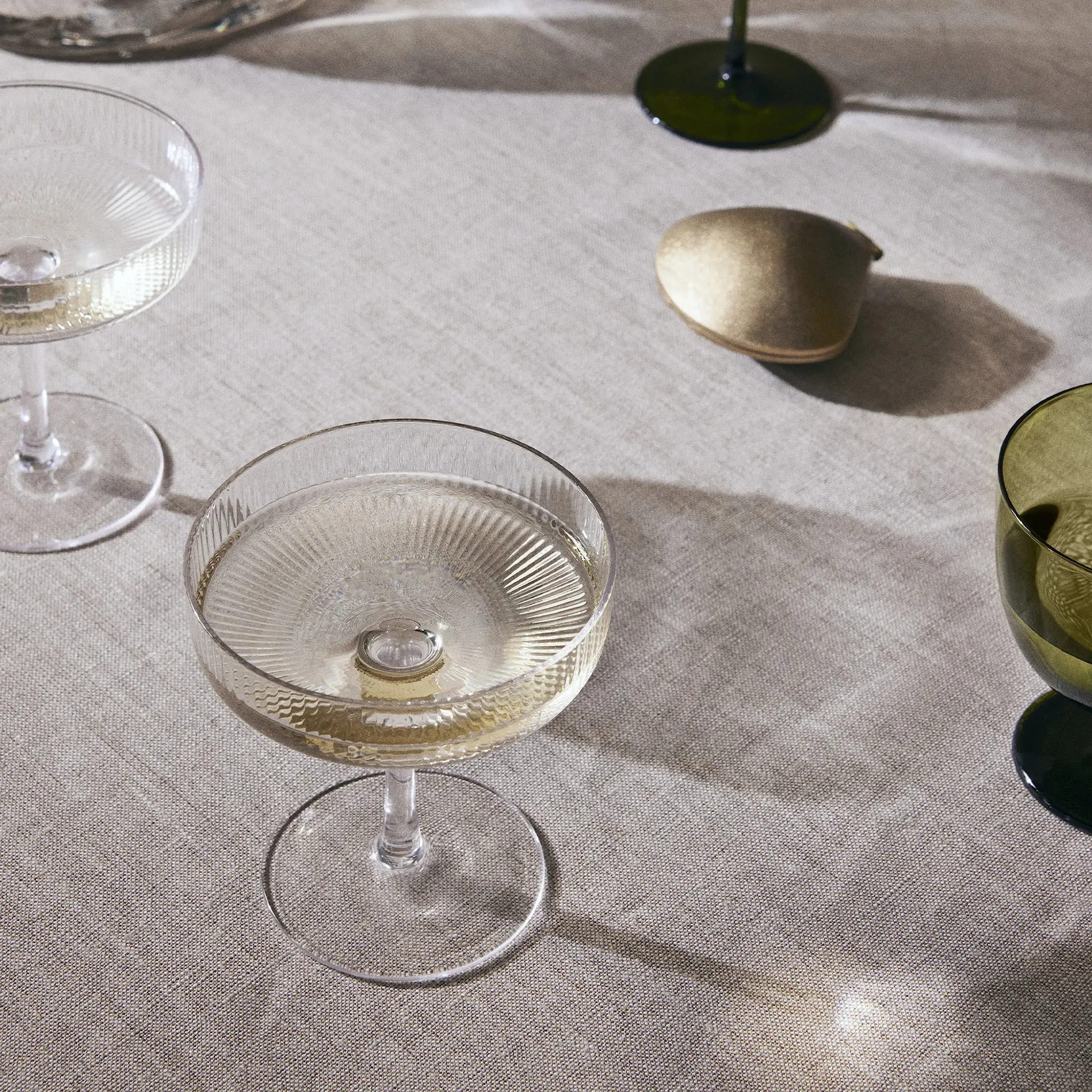 Ripple Clear champagneglas 2-pack