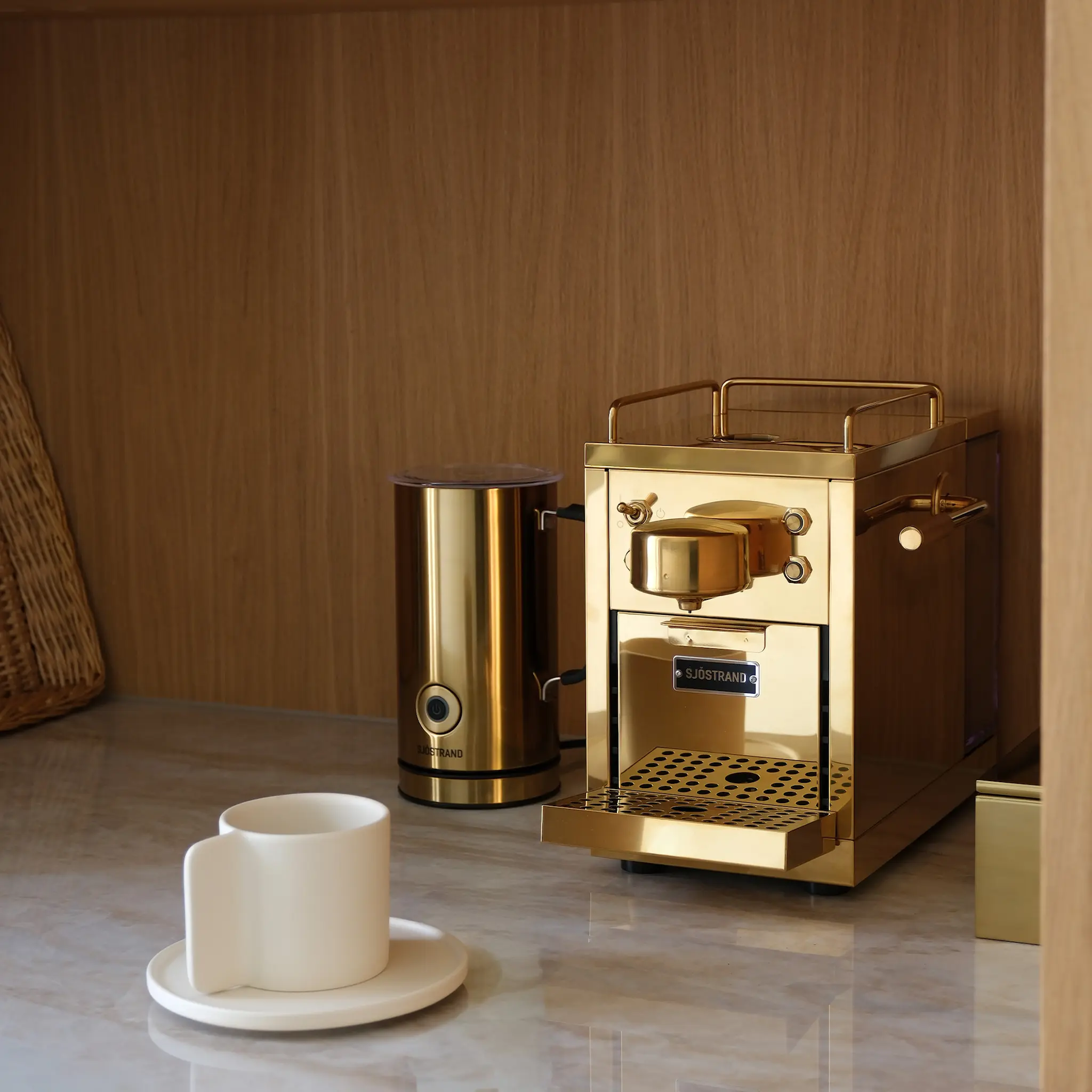 The Original 2 Brass kaffekapselmaskin