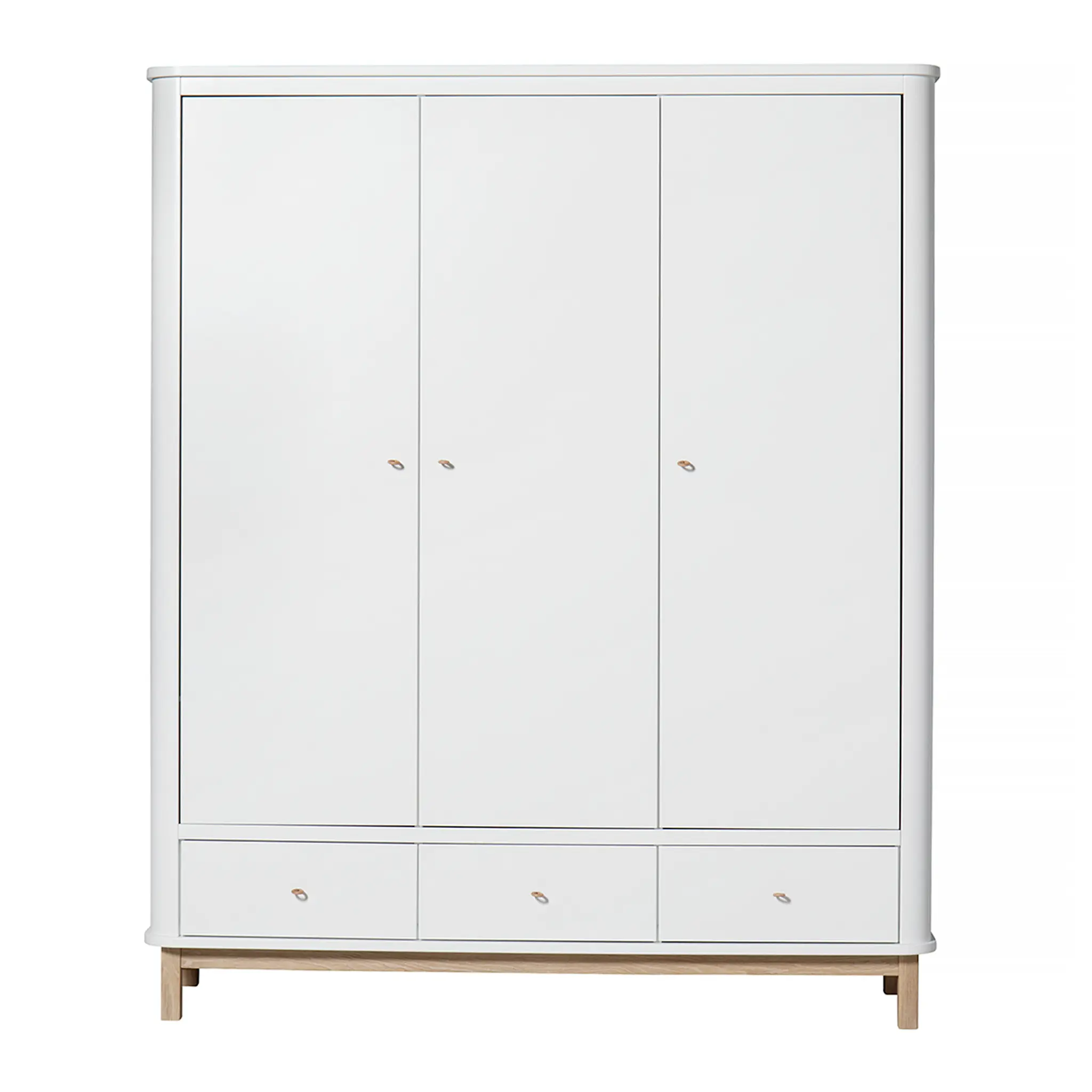 Wood Wardrobe 3 Doors