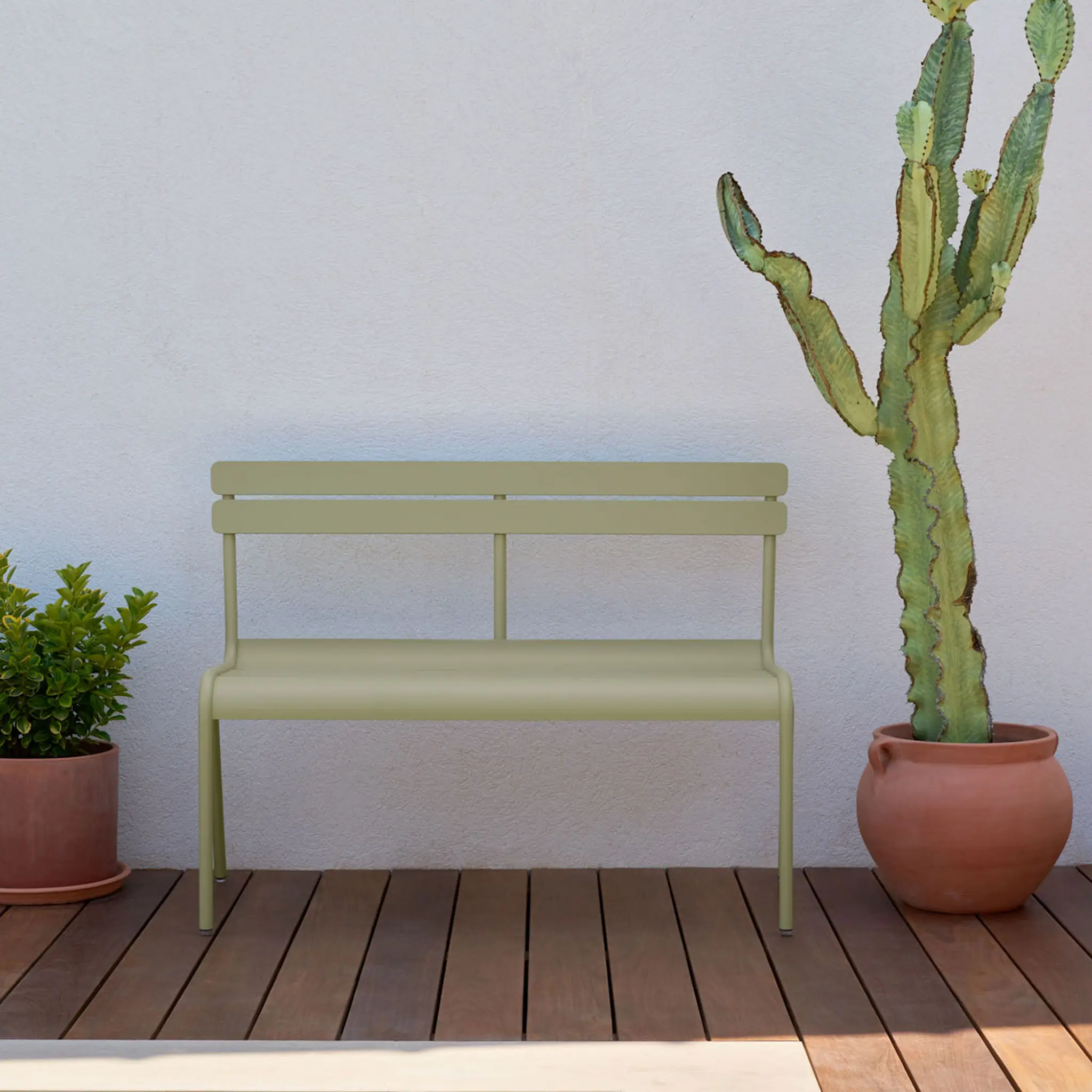 Luxembourg 2/3-Seater Bench With Backrest