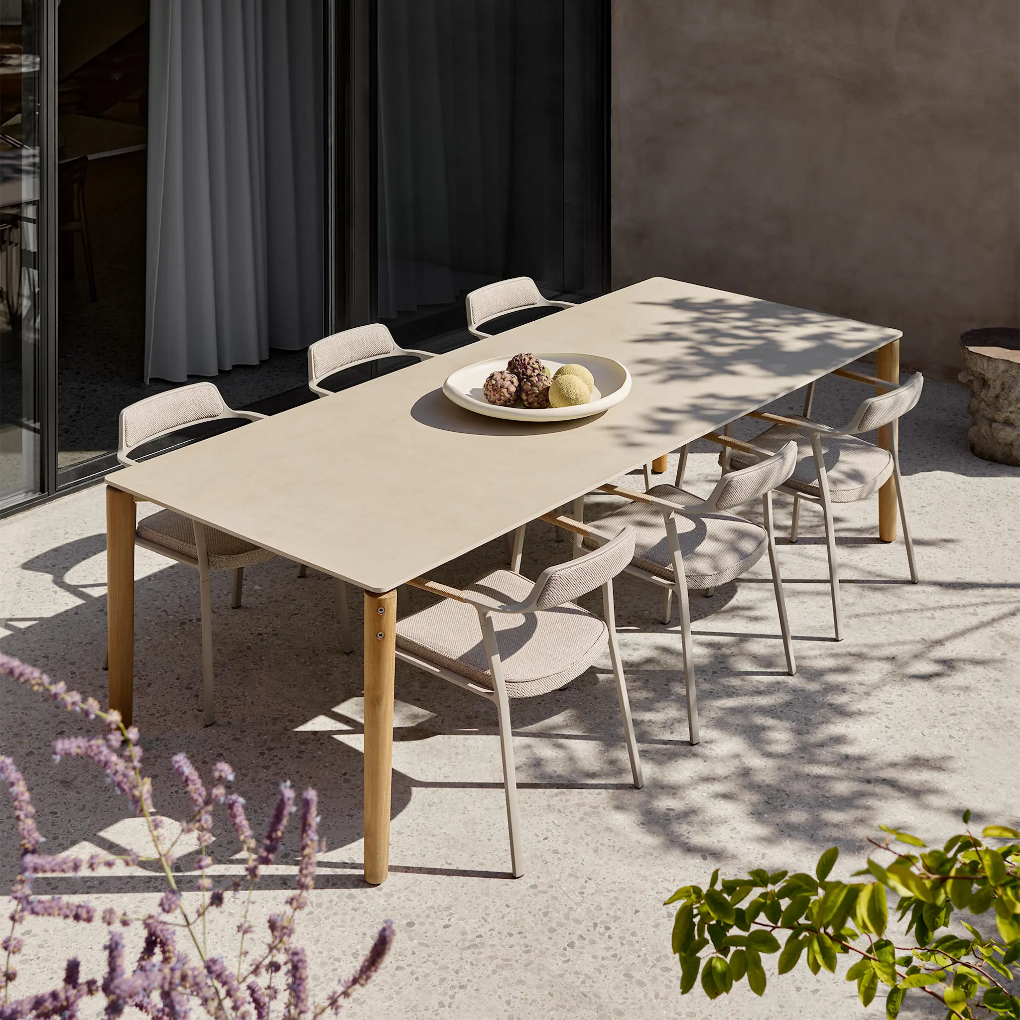 Vipp718/719 open-air matbord 157 cm