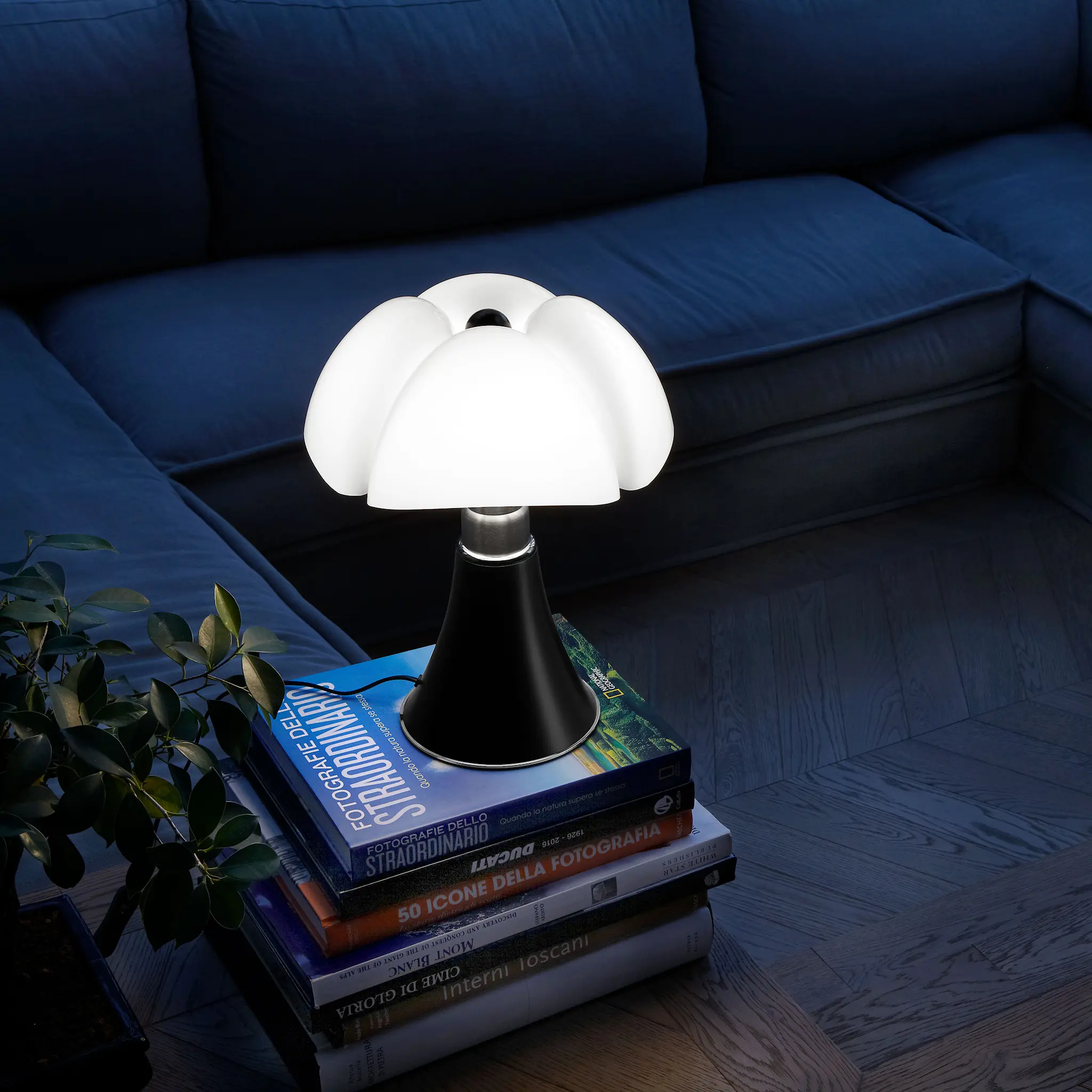 Minipipistrello bordslampa