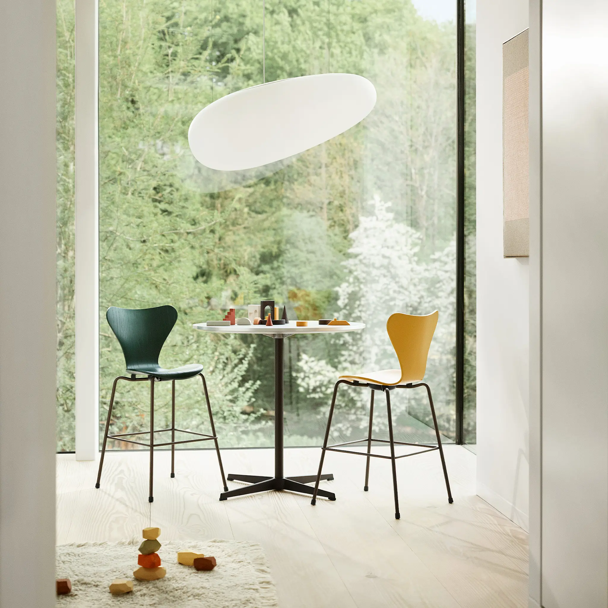 A622 Cirkulär cafébord Ø 75 cm