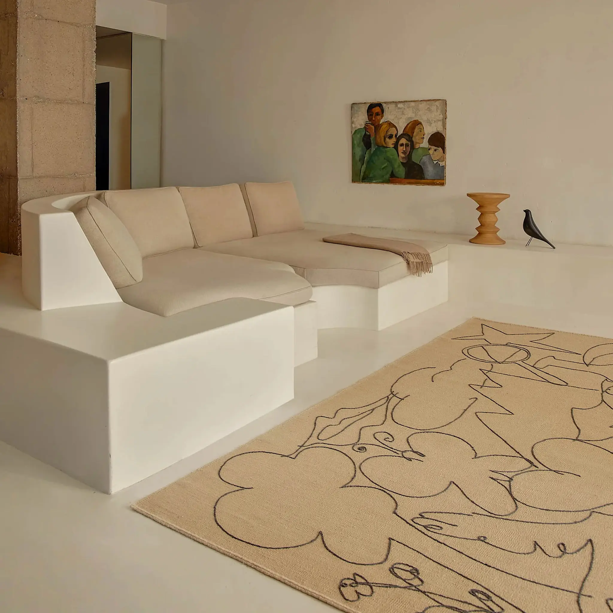 Alfombra Lucia Eames Discovery ullmatta