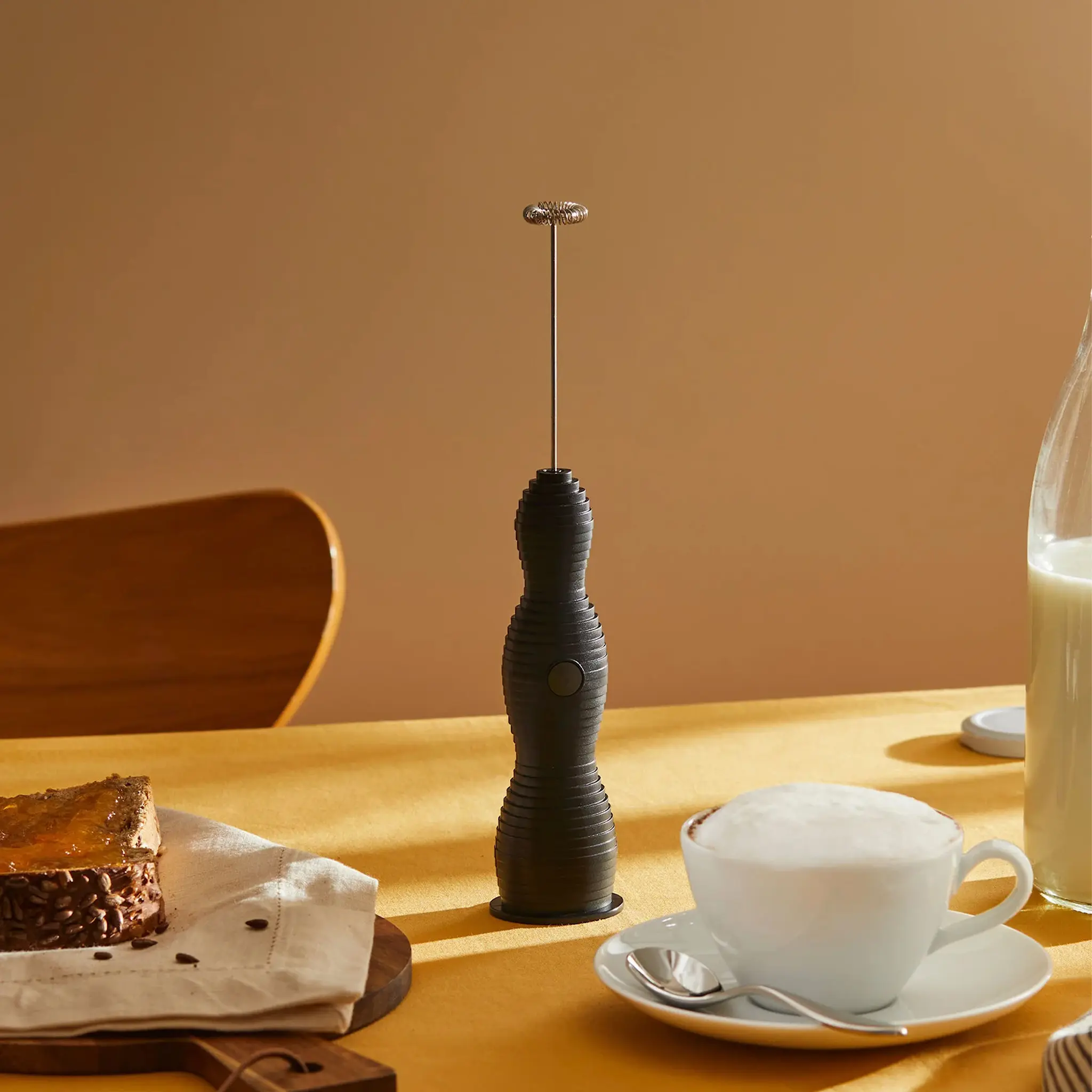 Pulcina Milk Frother - Black