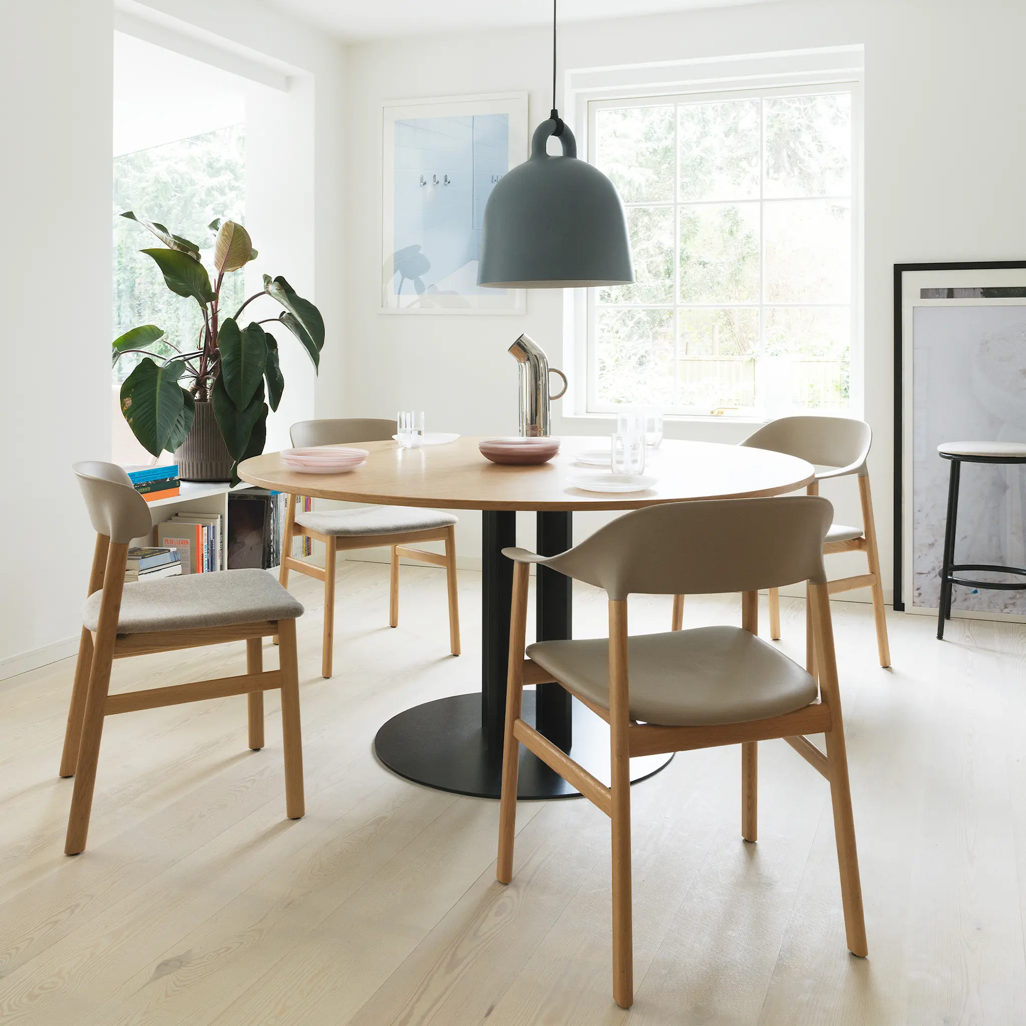 Herit Armchair Upholstery Oak Synergy Sand