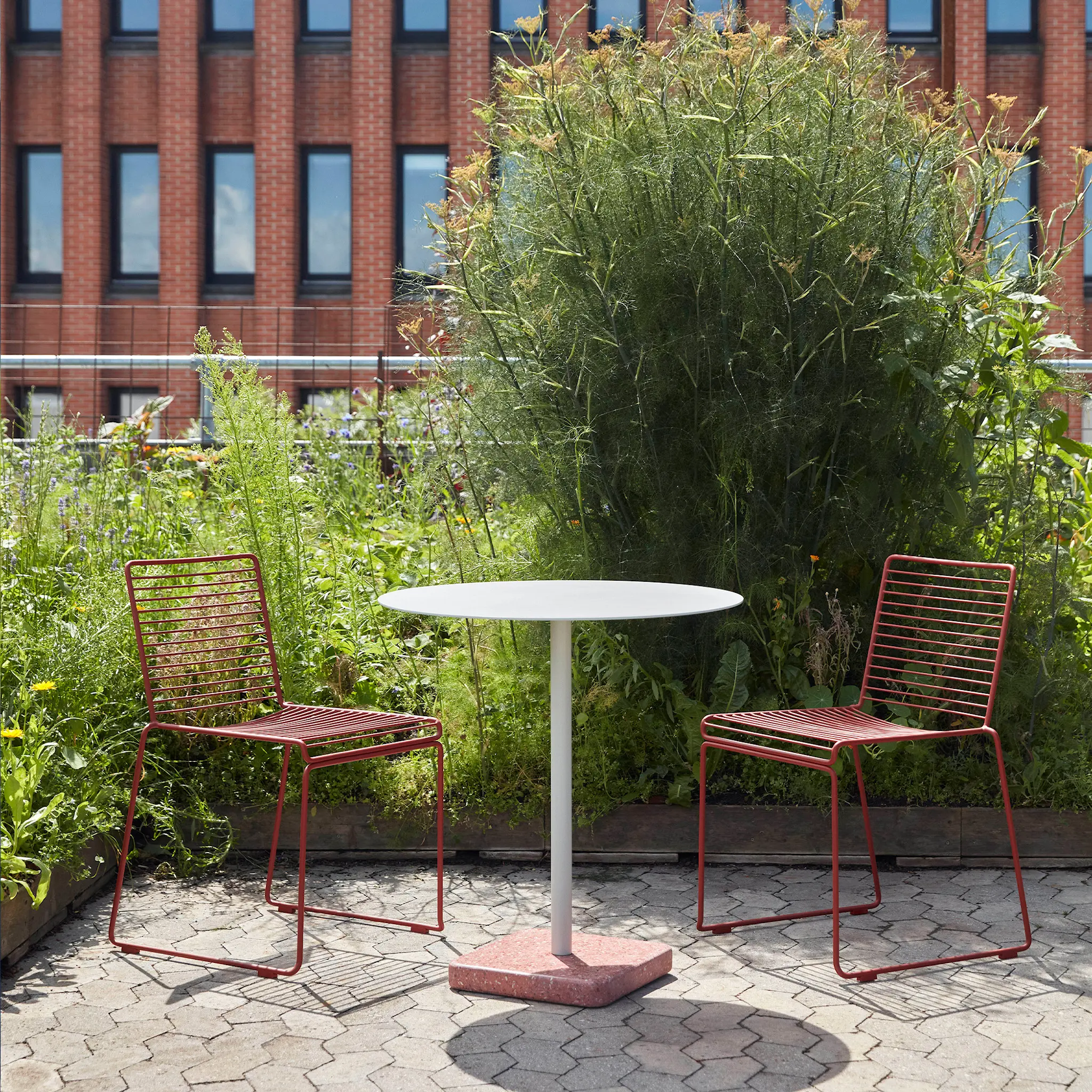 Terrazzo utomhusbord Square