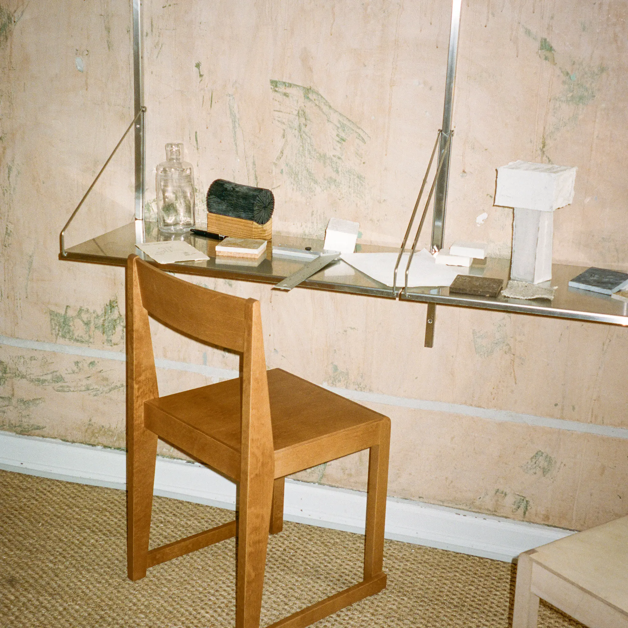Library Desk hyllplan