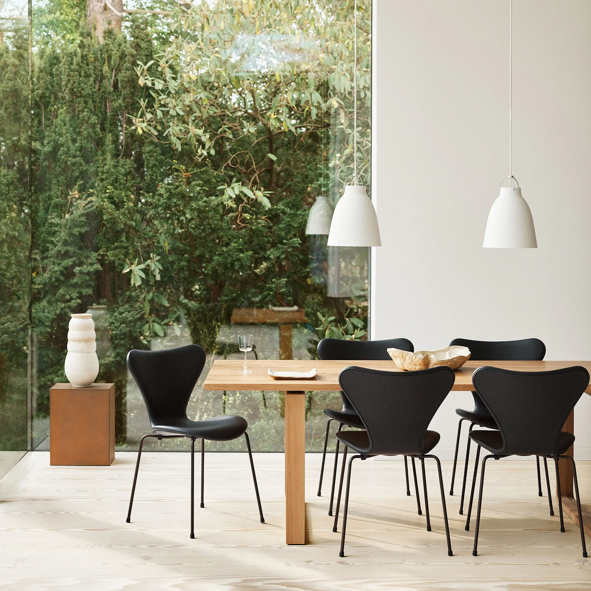 Caravaggio P3 pendellampa White