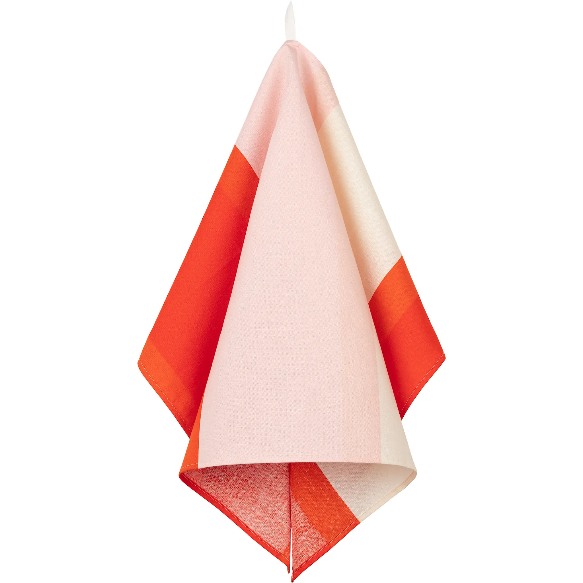 Hennika Off White Pink Orange Red kökshandduk