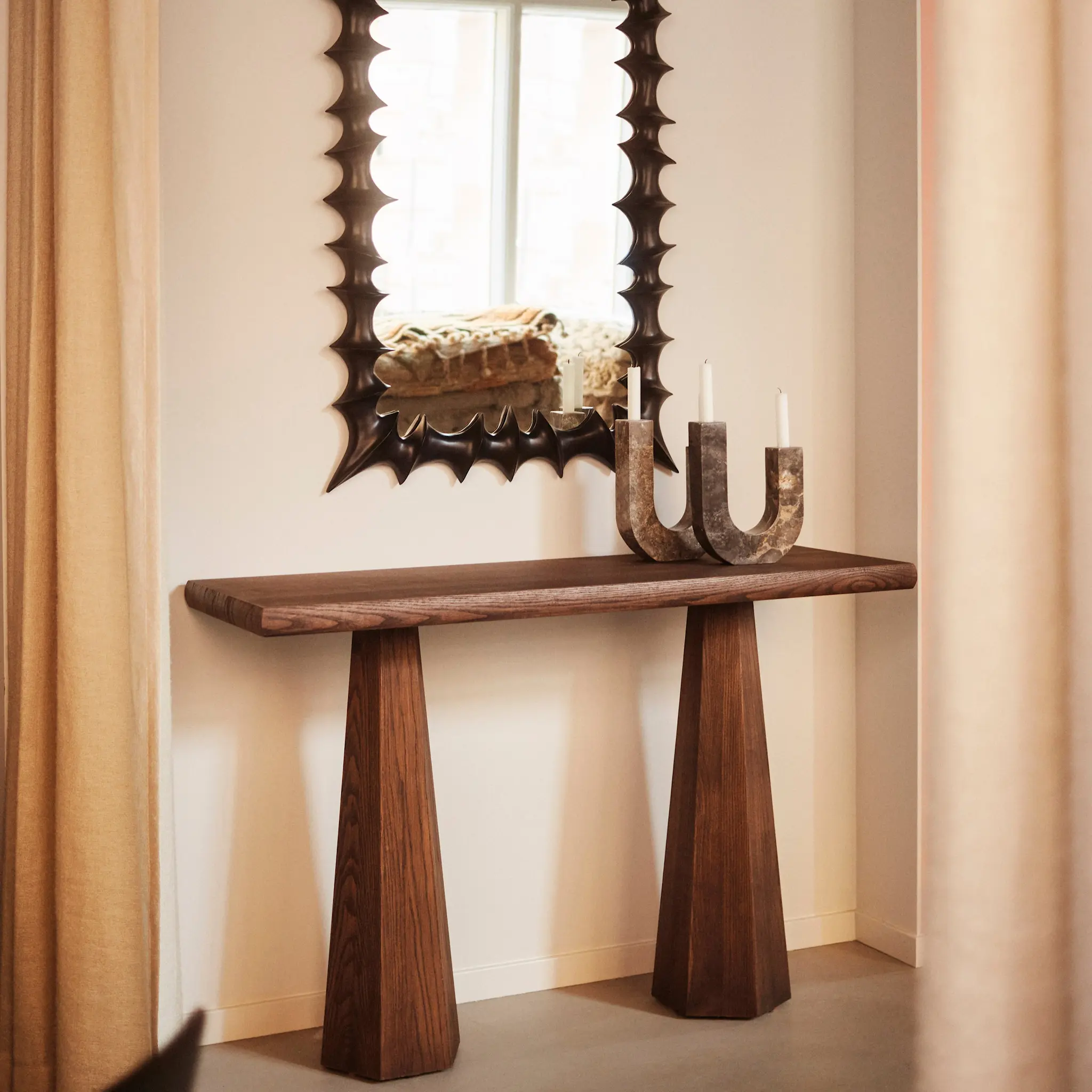 Hexagon Console Table