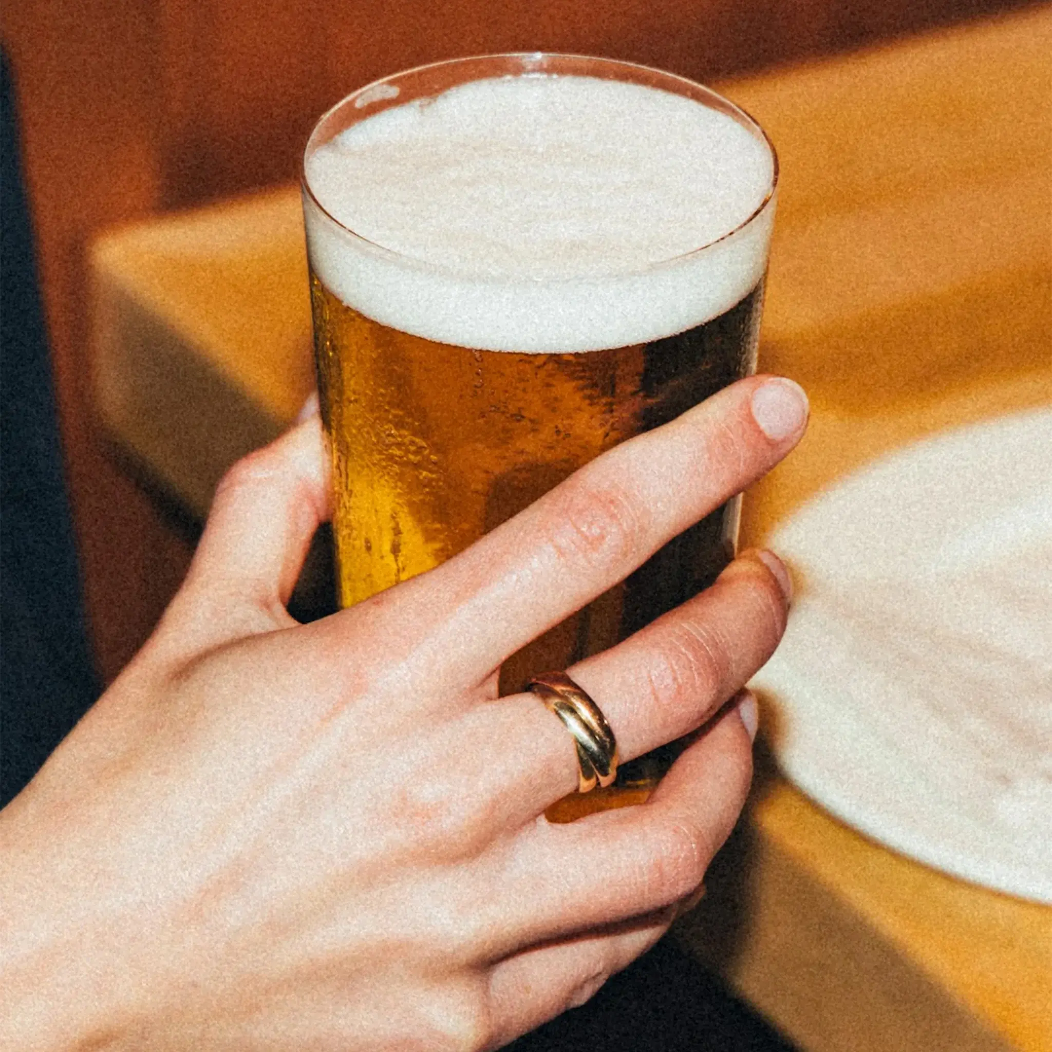 Draft ölglas