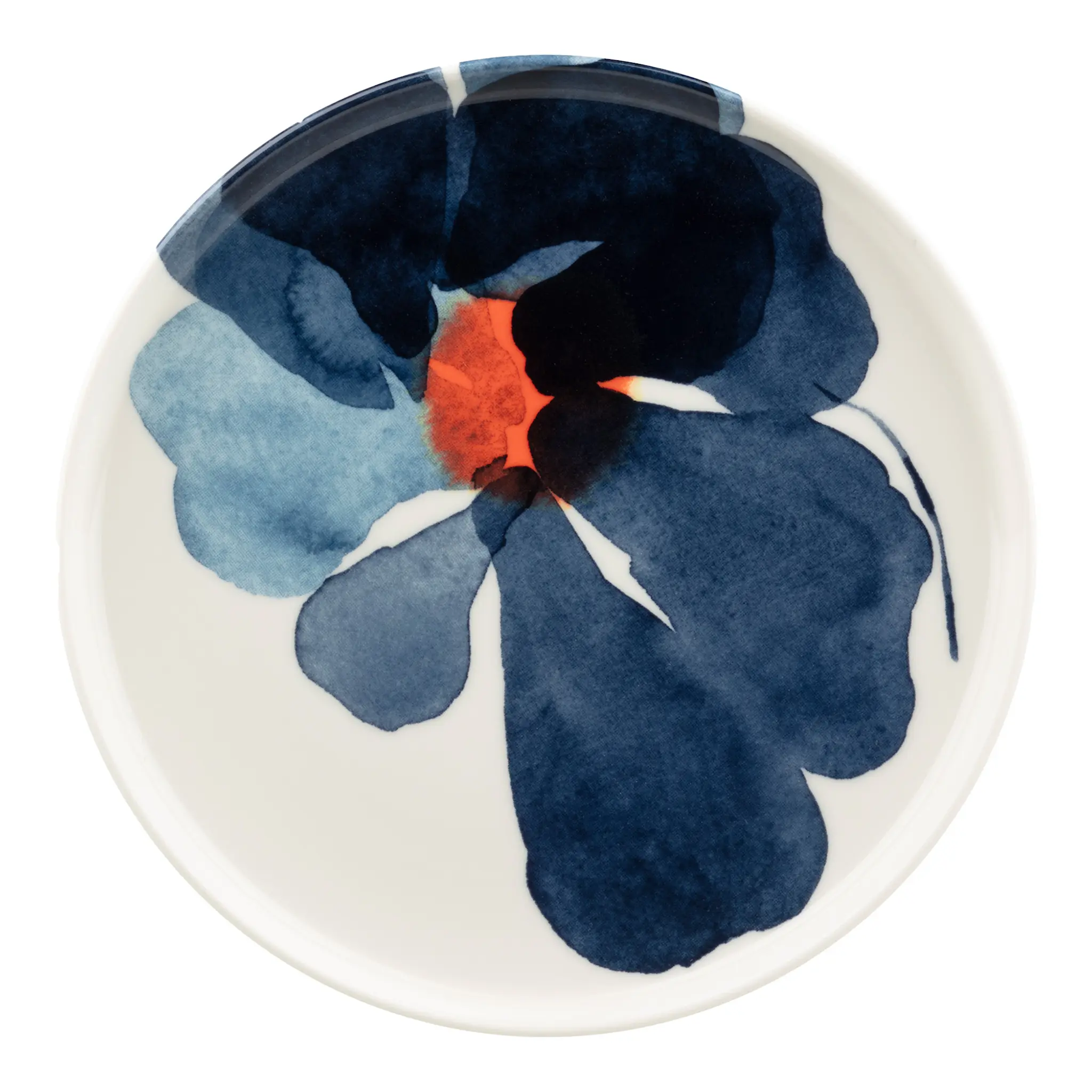 Valssi White Blue Orange tallrik 20 cm