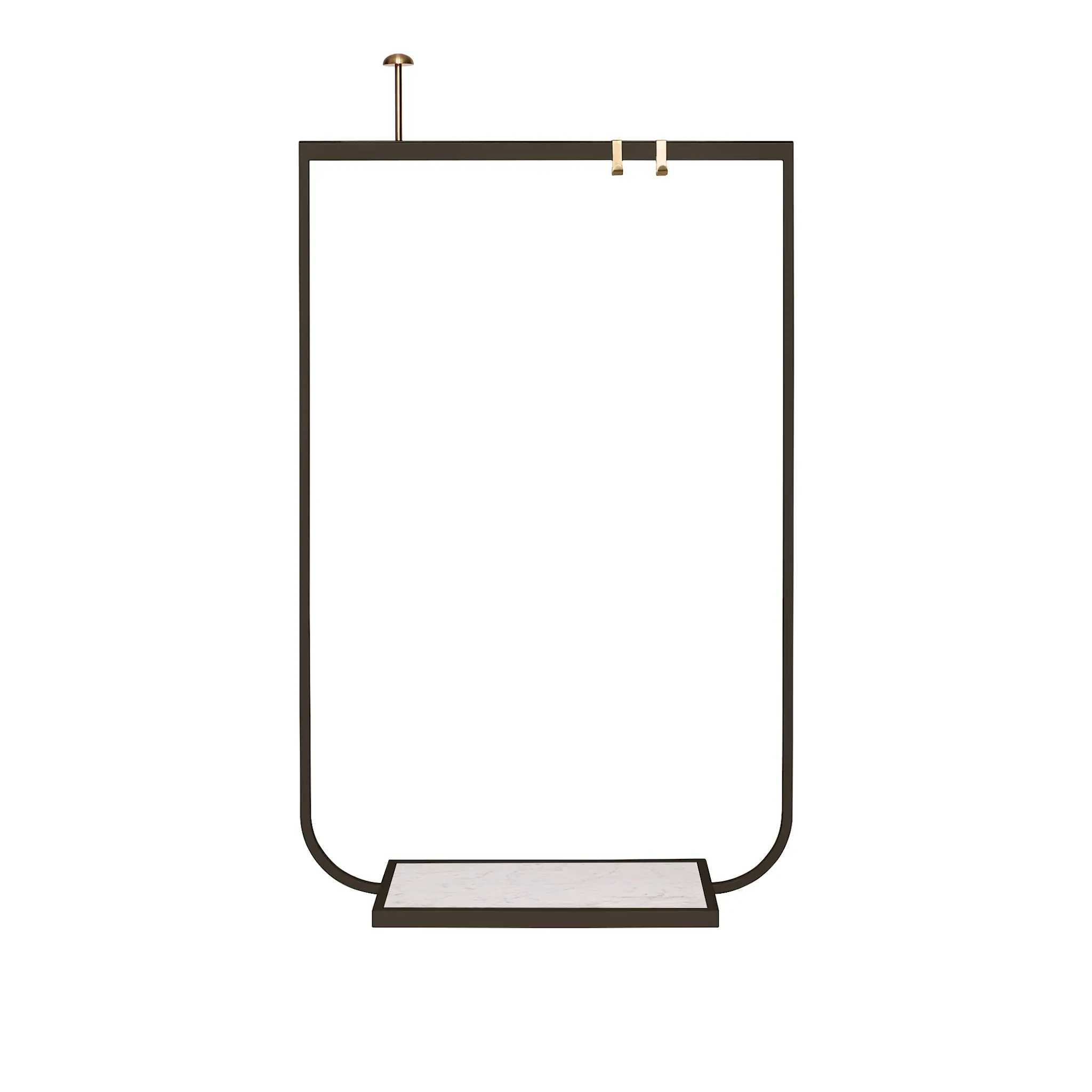 Tati Coat Rack Small Carrara Marble