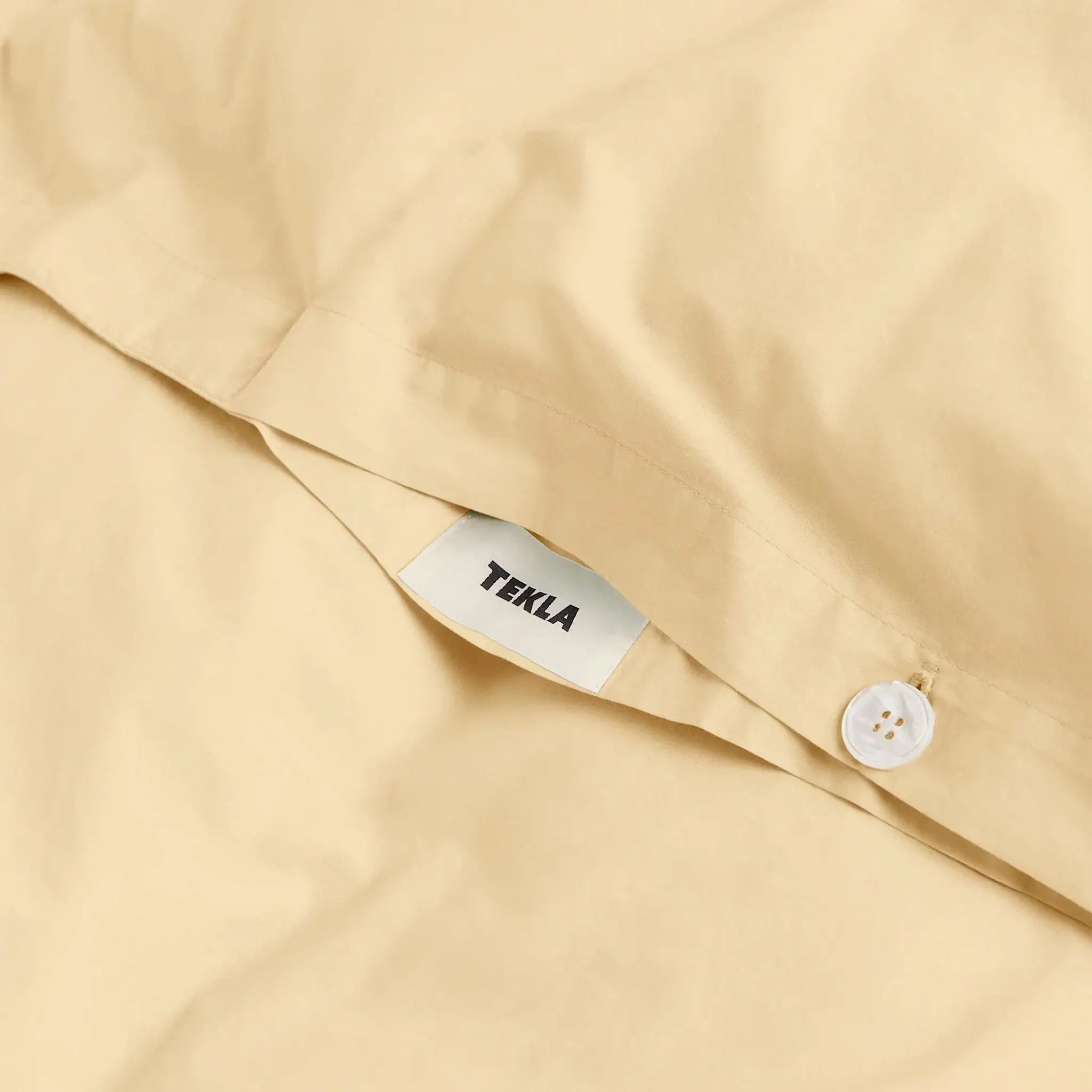 Percale Solid Shaded Yellow påslakan