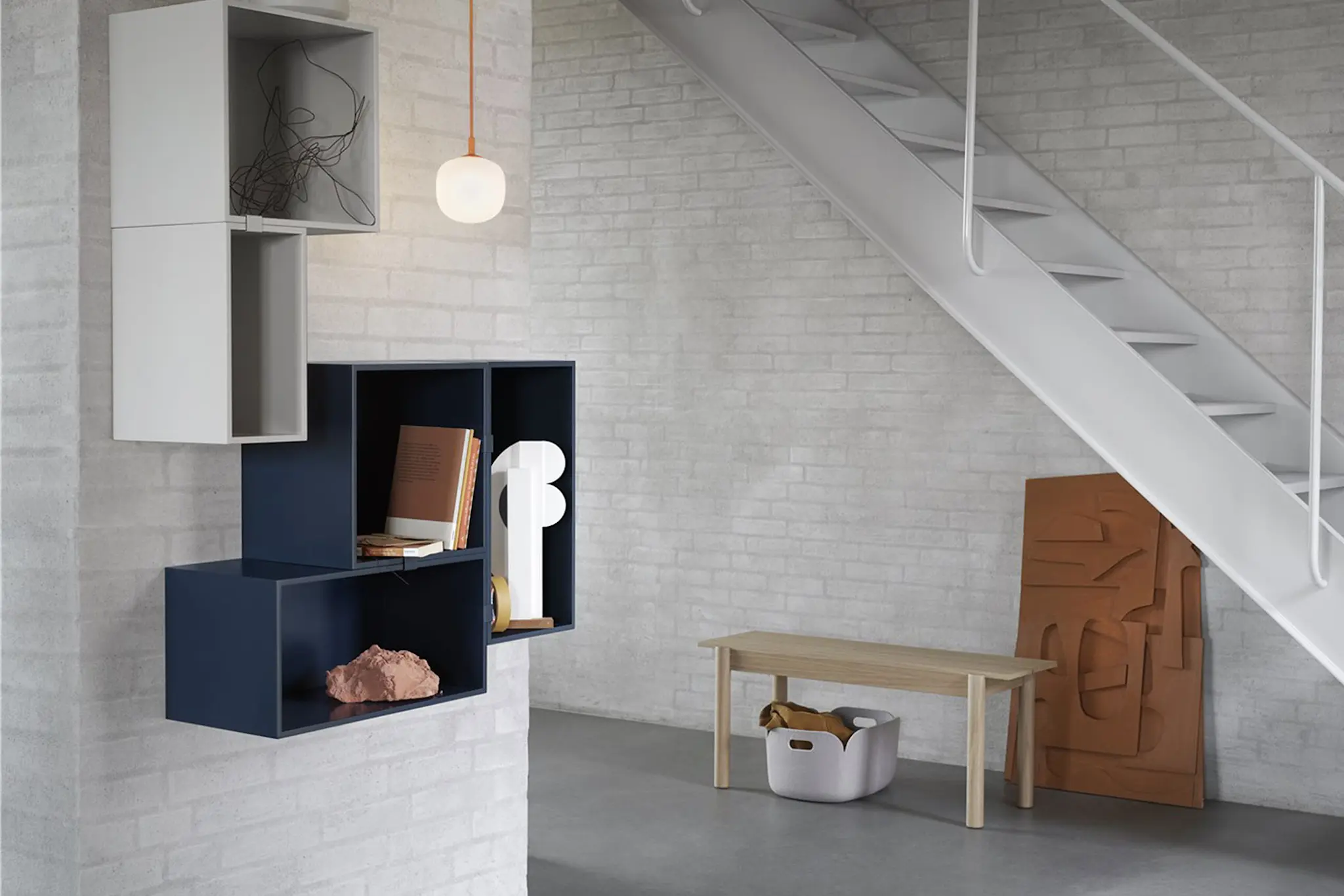 Mini Stacked Storage 2.0, Large, White