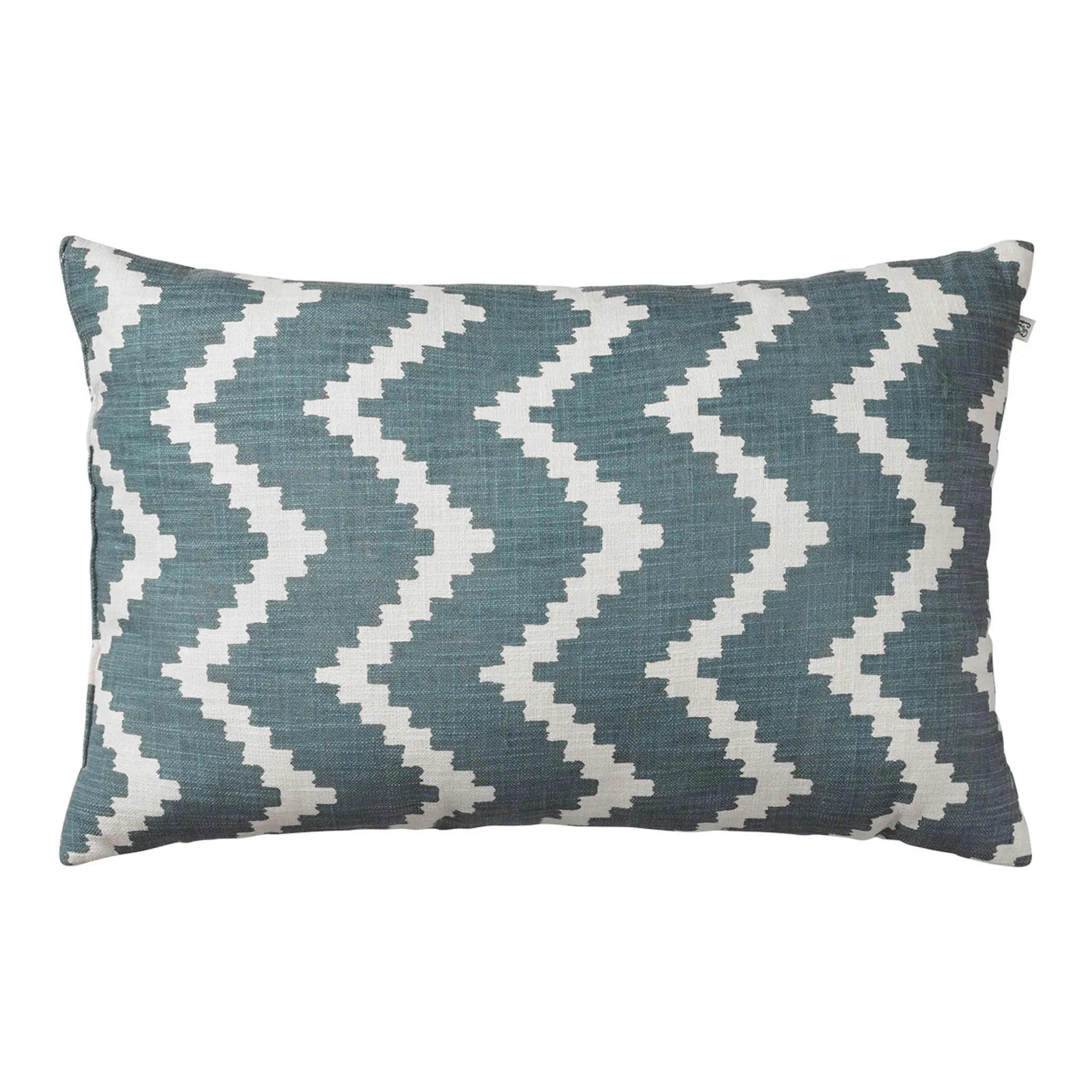 Ikat Sema Indoor/Outdoor 40x60 cm Off White/Heaven Blue