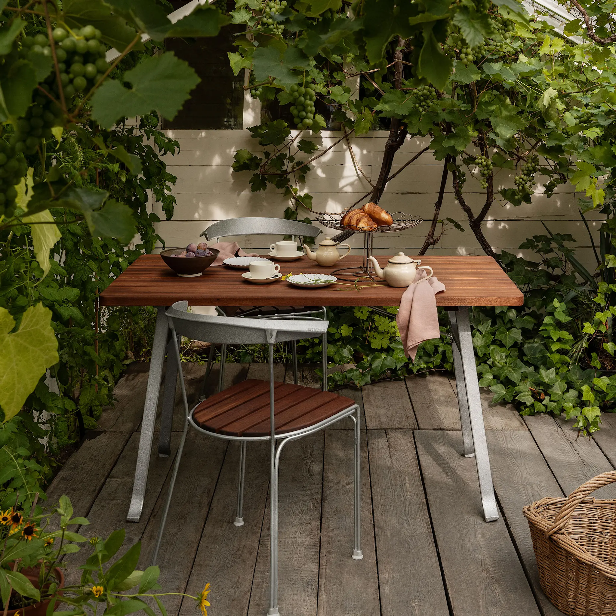 Seriff Bord Oljad Mahogny