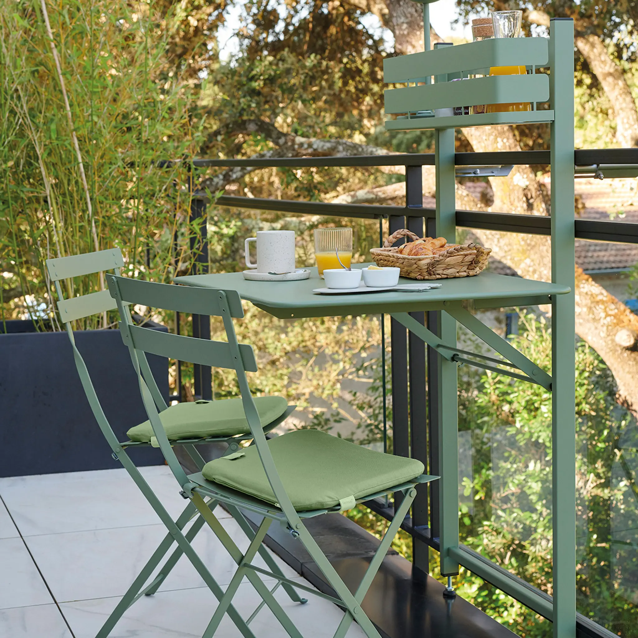 Bistro Balcony Table 57 x 77 cm
