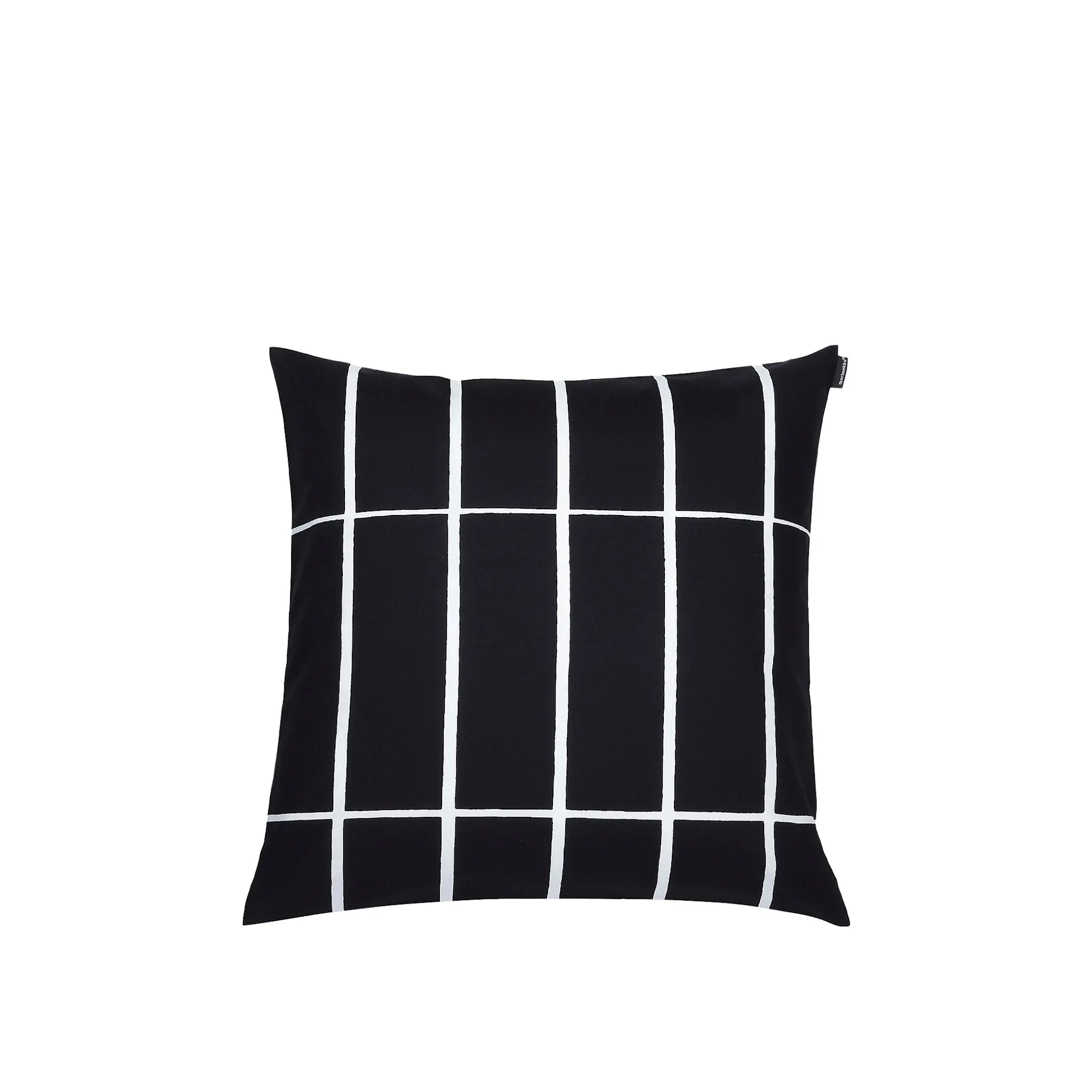 Tiiliskivi kuddfodral 50x50 cm black, white