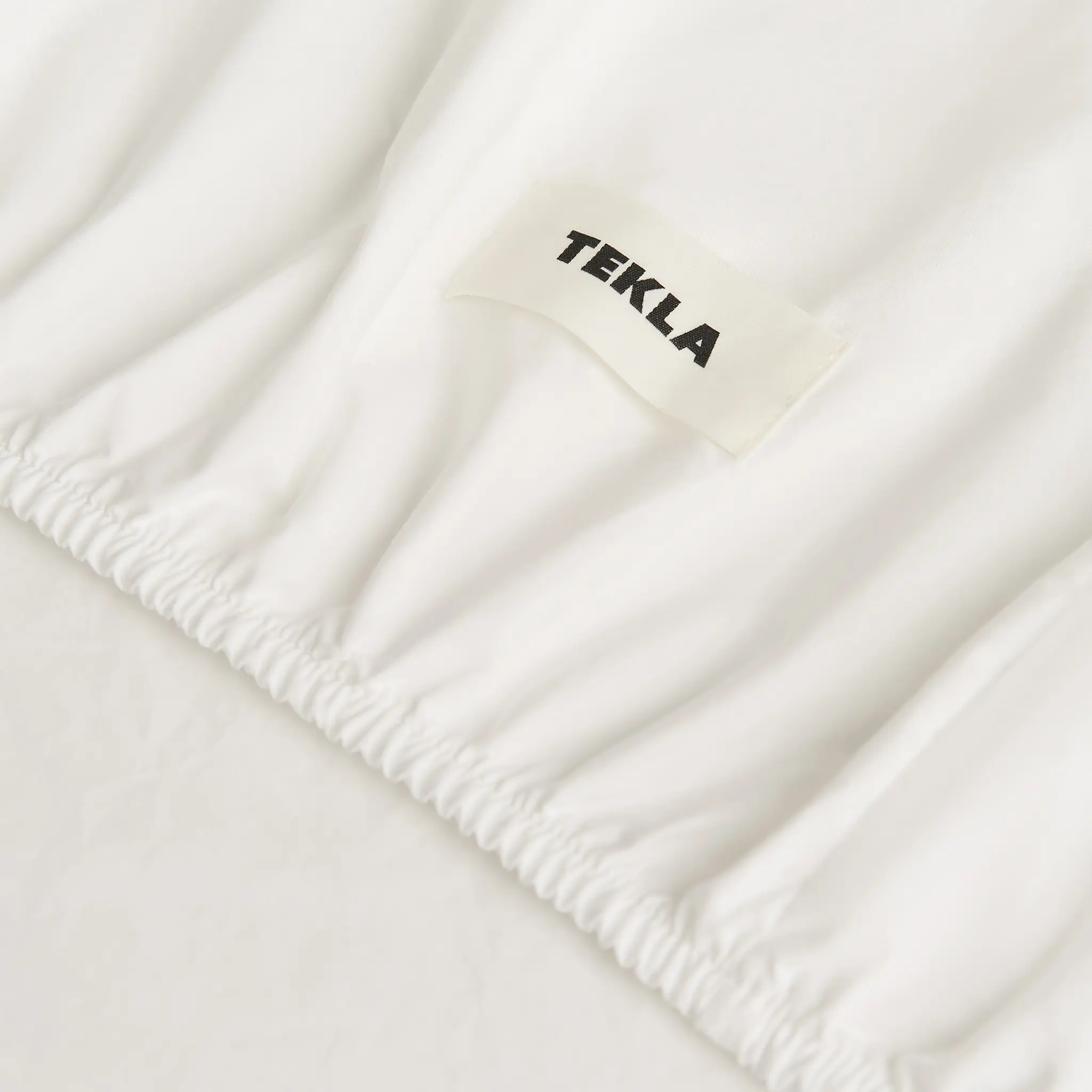 Percale Broken White dra-på-lakan