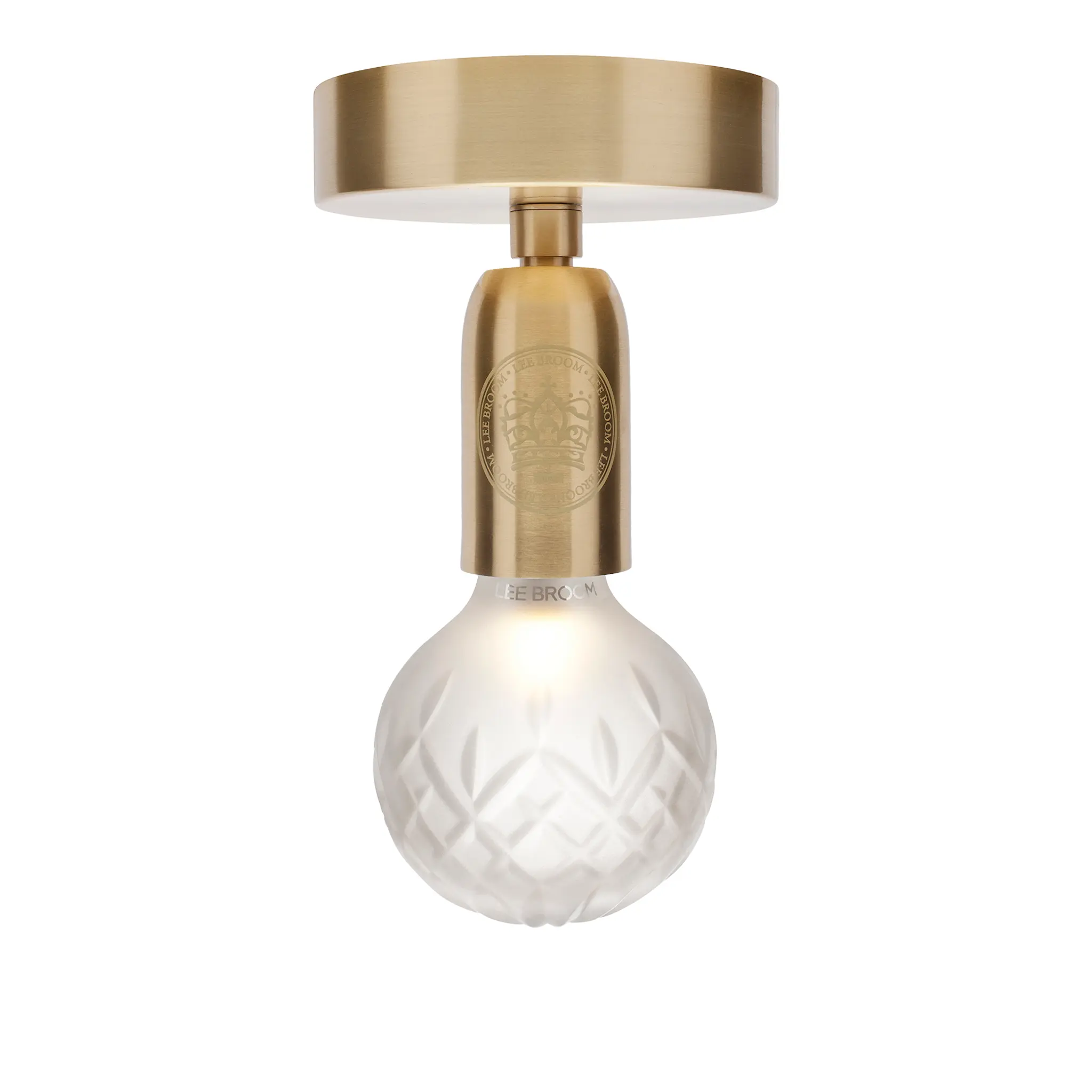 Crystal Bulb - Taklampa, Frostat kristallglas