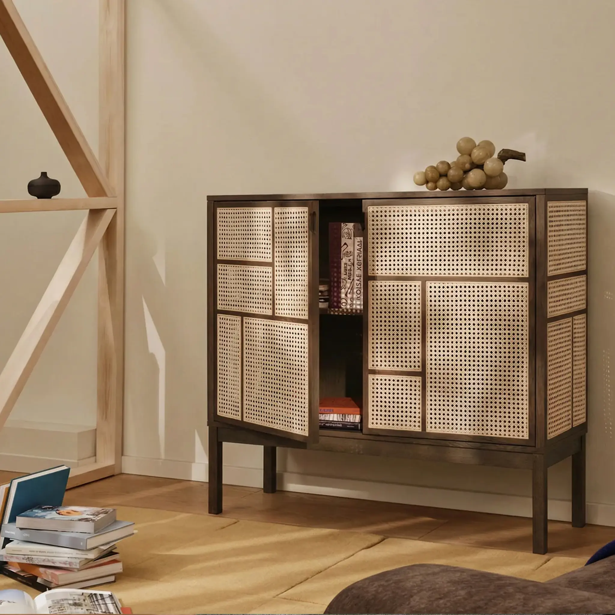 Air Sideboard with legs Dark Oak