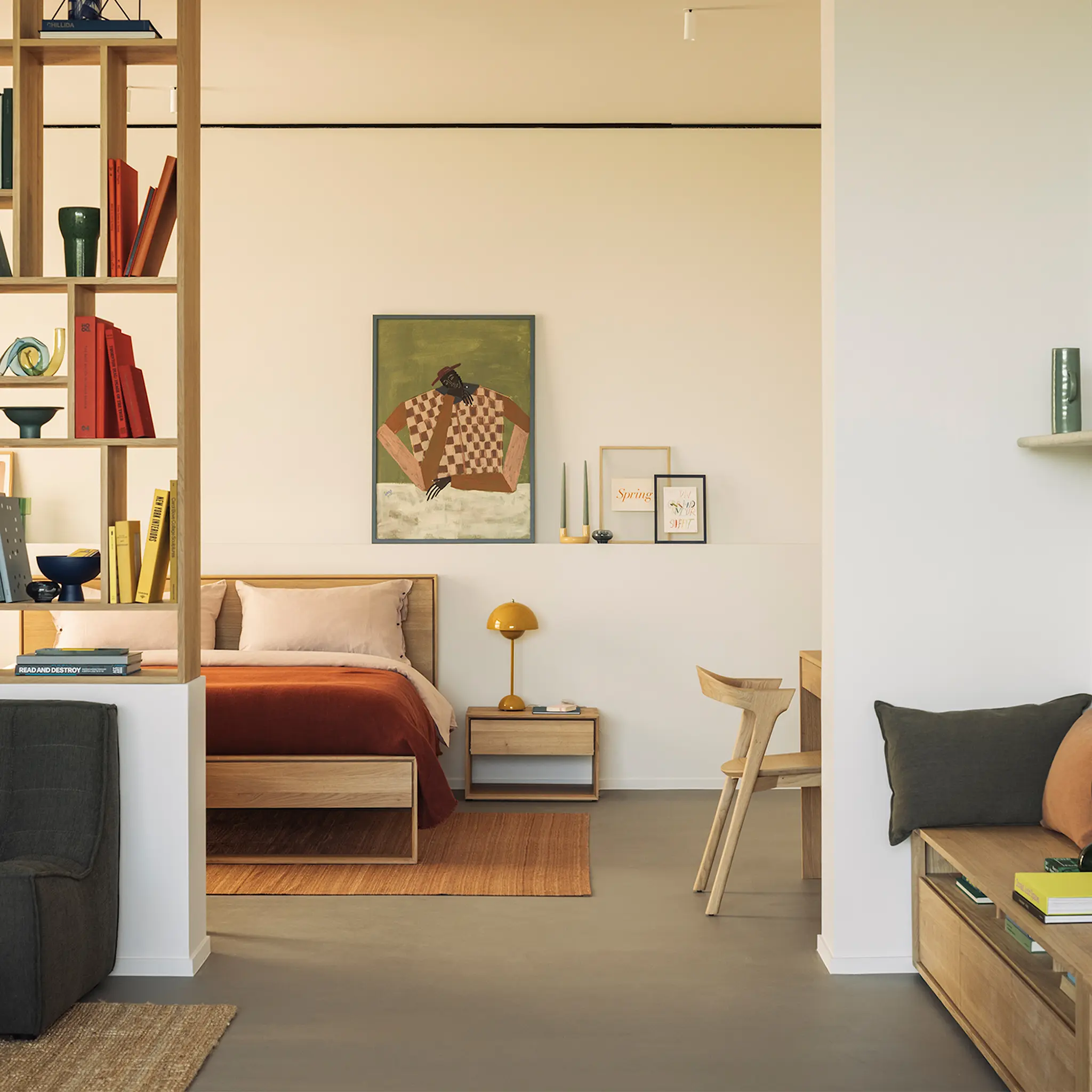 Nordic II Bedside Table Standing
