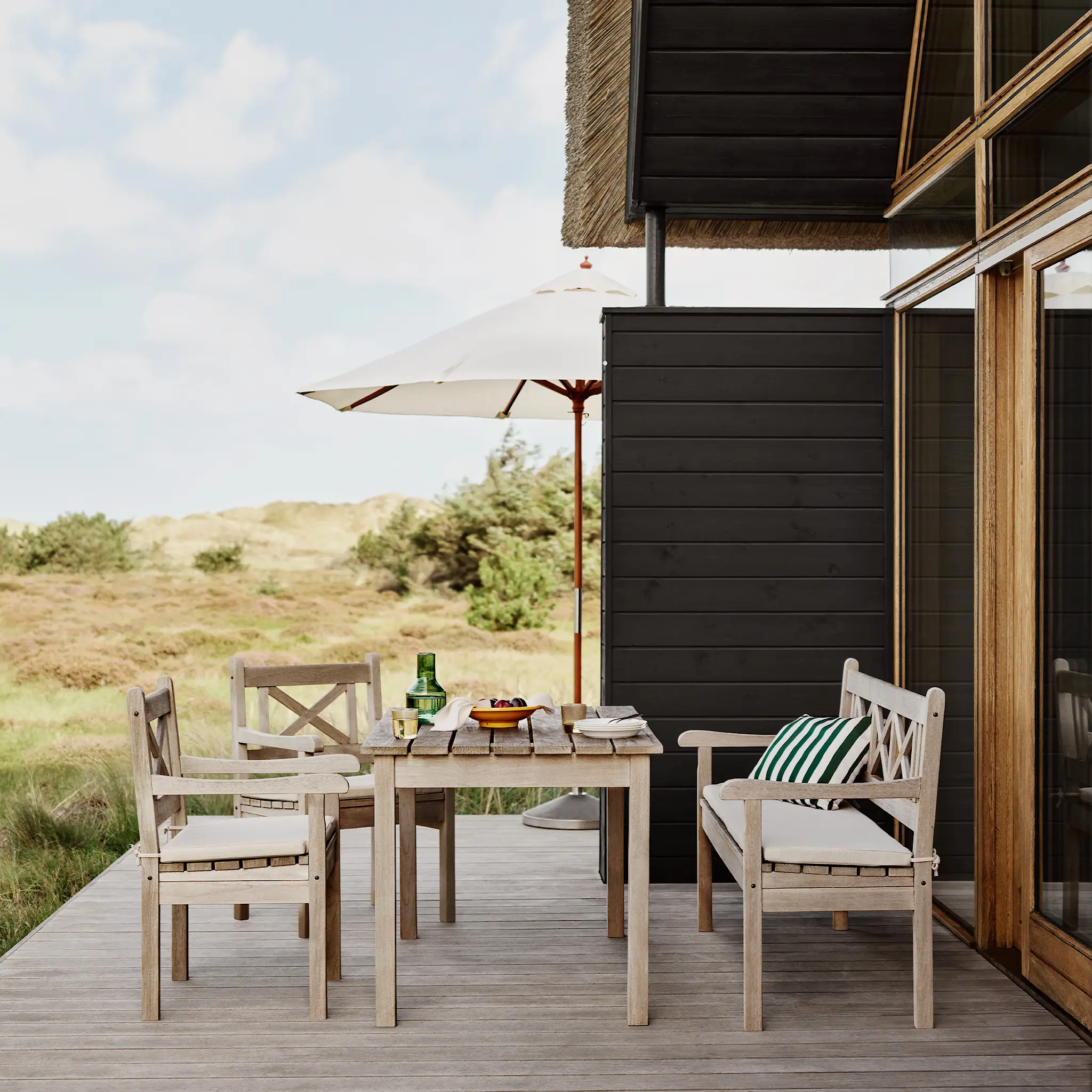 Skagen utomhusstol sittdyna Marine