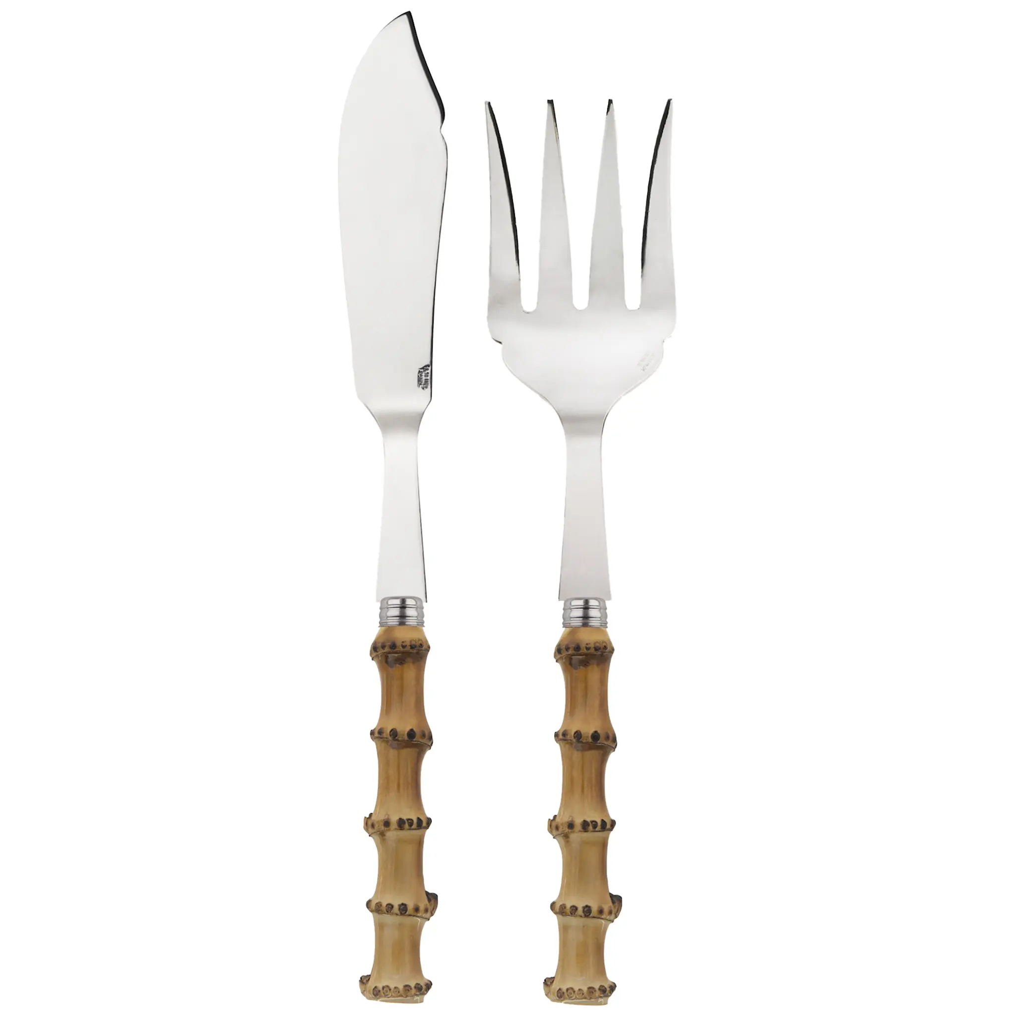 Panda Light Bamboo serveringsbestick fisk