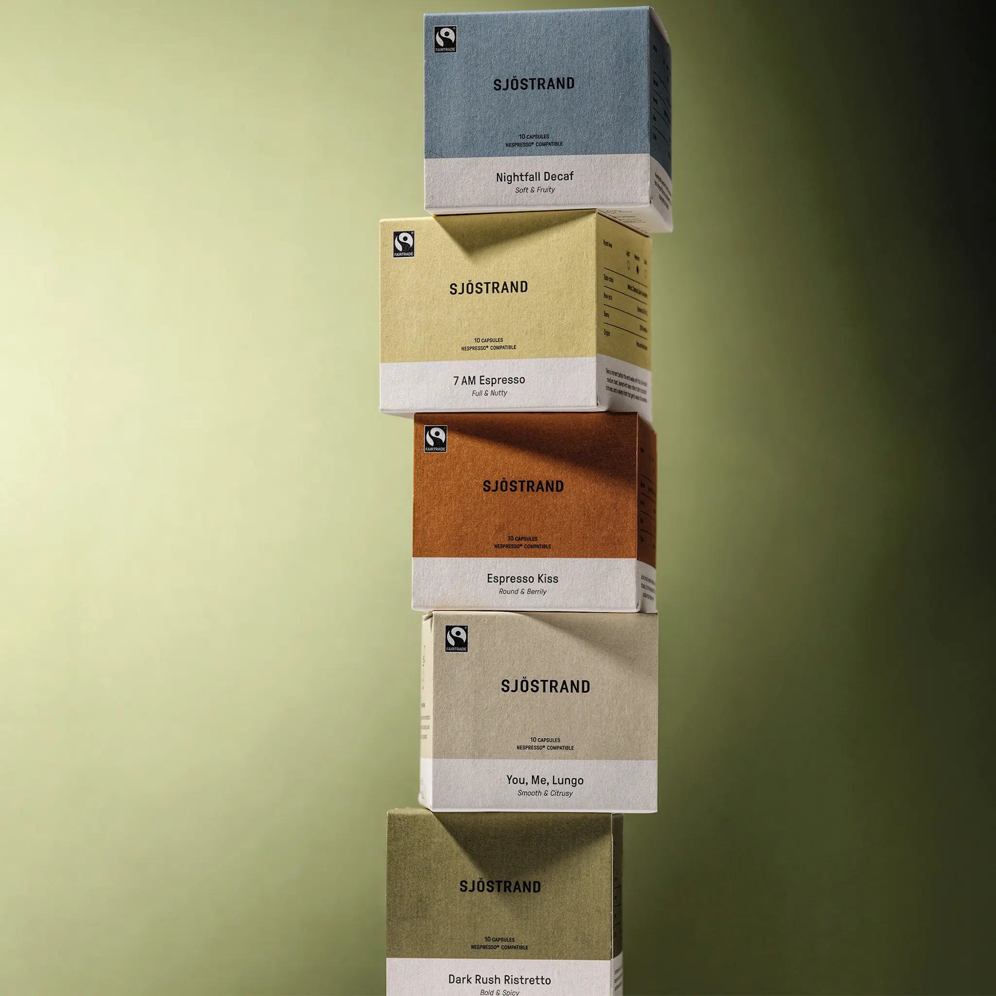 Dark Rush Ristretto kaffekapslar 100-pack