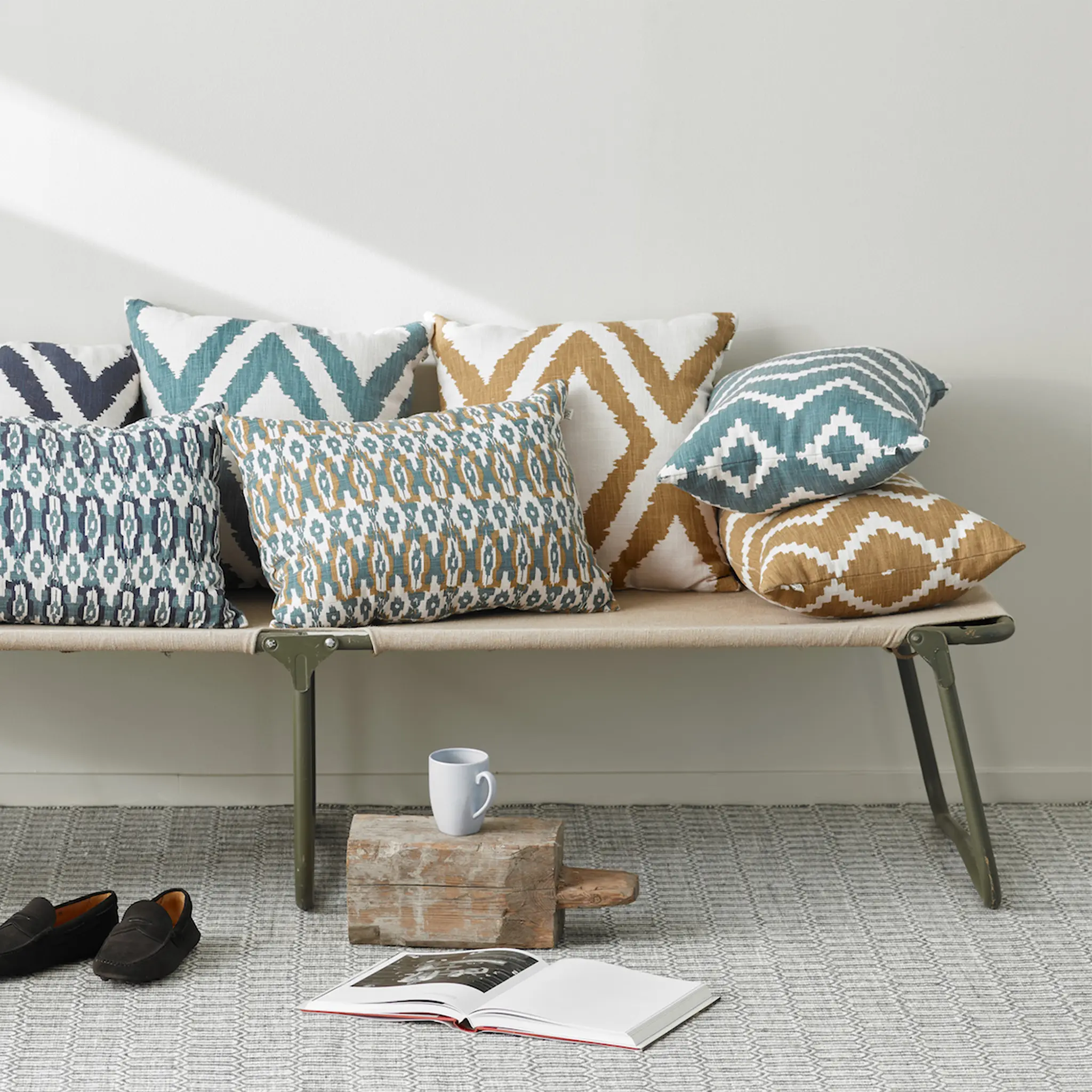 Ikat Sema Outdoor Cushion