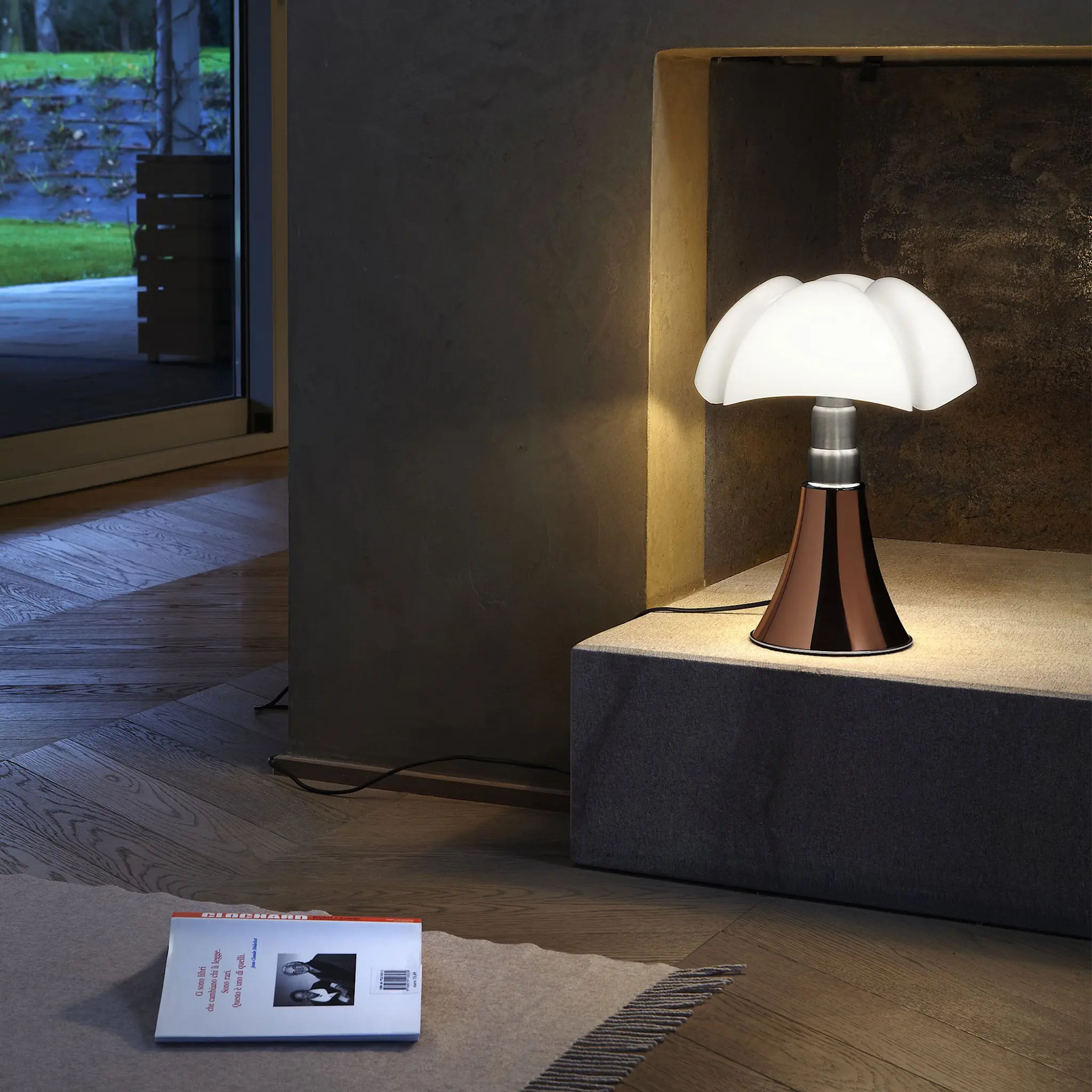 Minipipistrello bordslampa